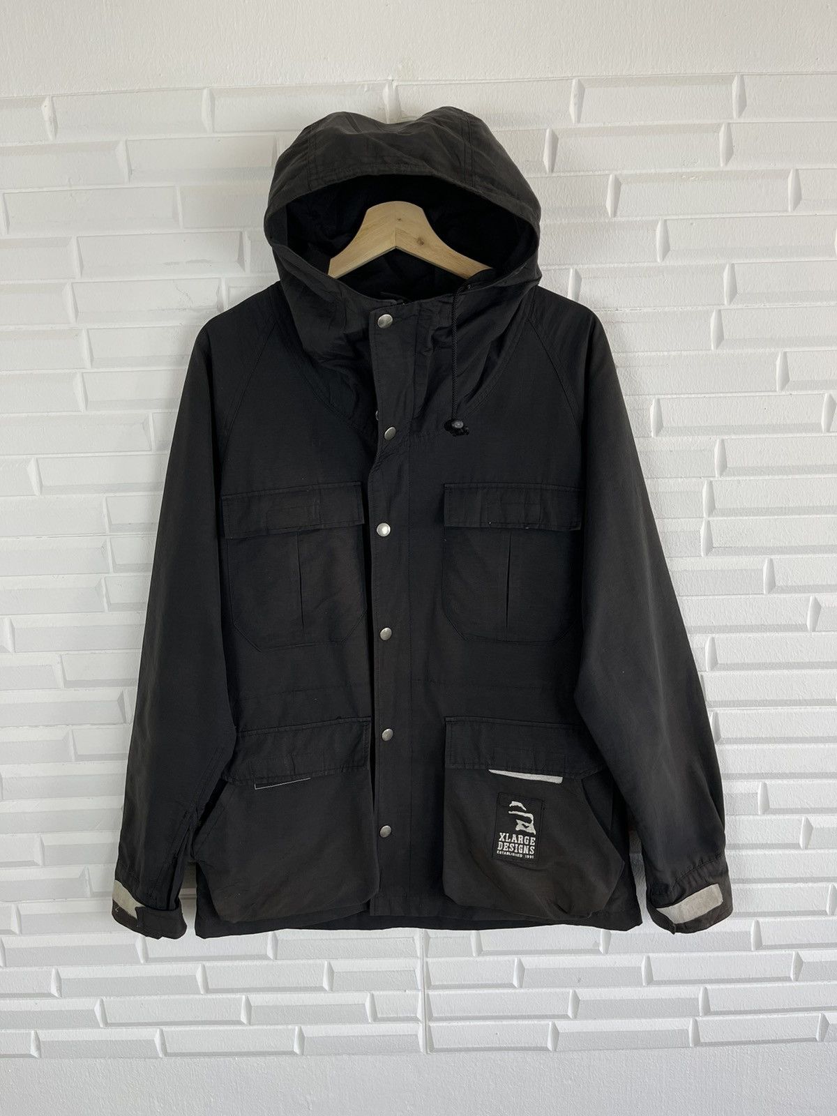 Vintage Vintage X-LARGE APE Hoodie Parkas Style Size US M / EU 48-50 / 2 - 5 Thumbnail