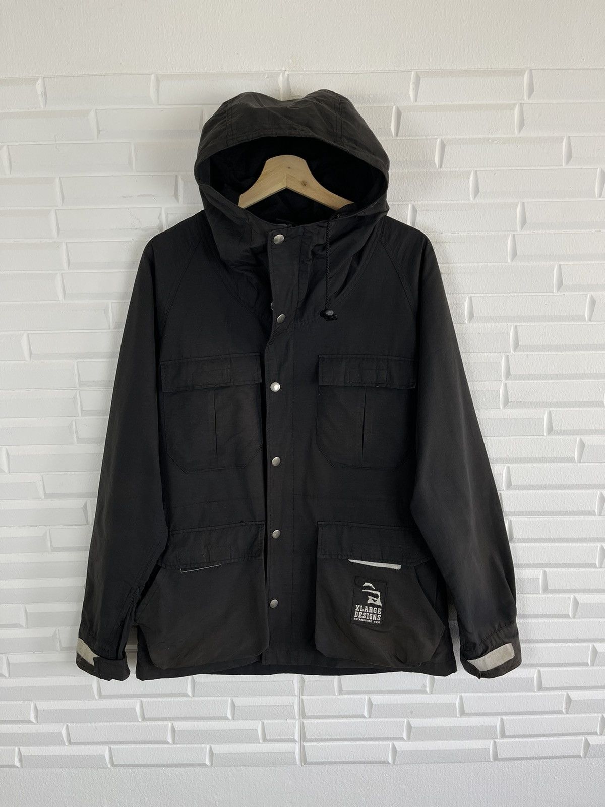 Vintage Vintage X-LARGE APE Hoodie Parkas Style Size US M / EU 48-50 / 2 - 1 Thumbnail