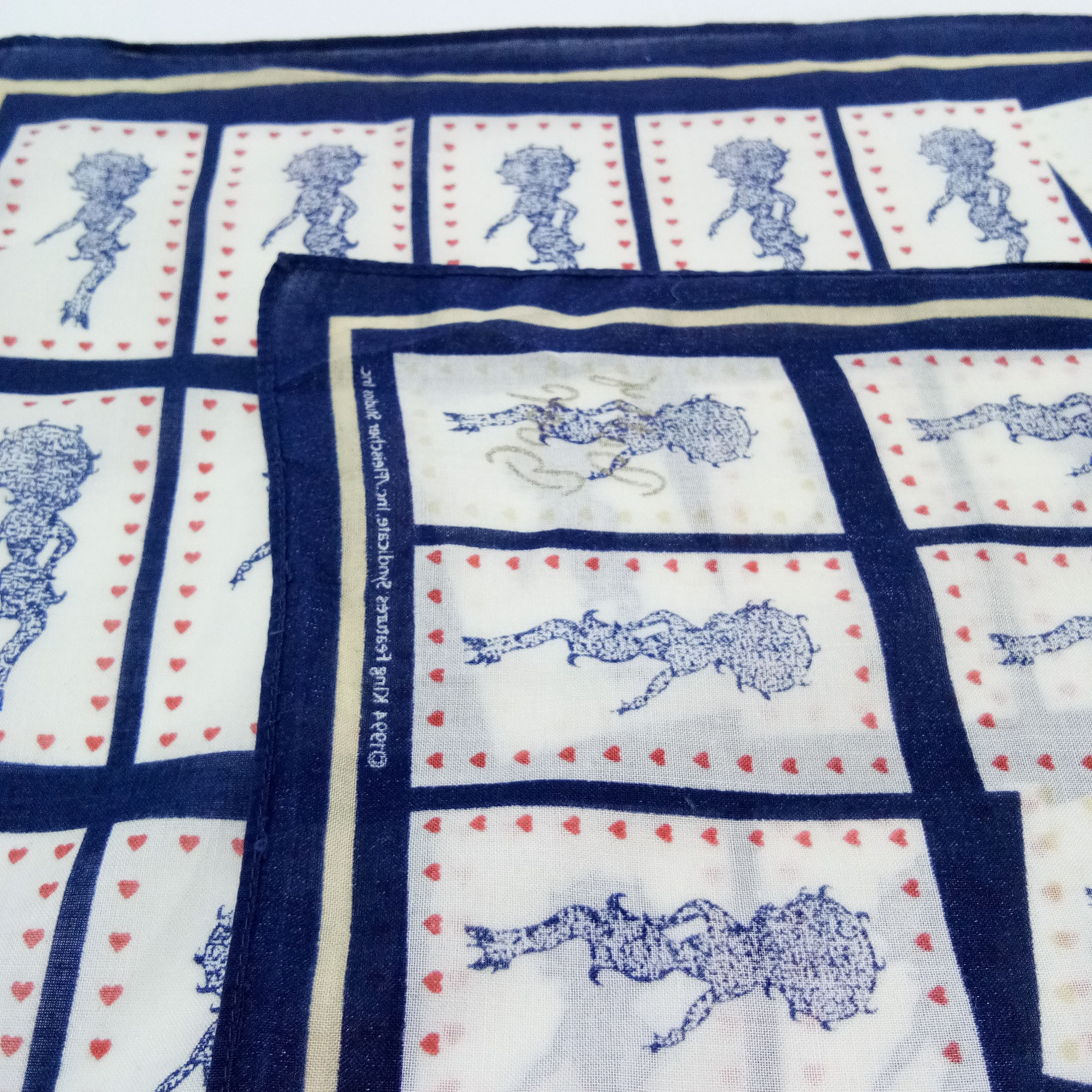 Vintage Betty Boop Bandana/Neckerchief - HKA560