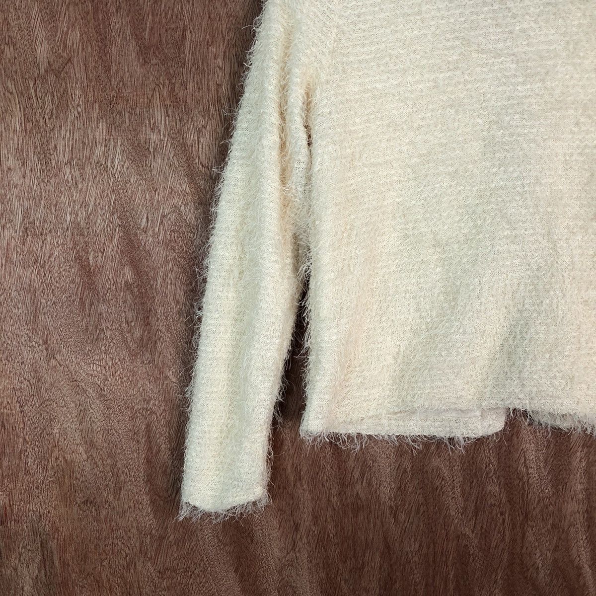 Japanese Brand A.V.V Standard Shag Shaggy Fur Mohair Knitwear #6624 Size S / US 4 / IT 40 - 10 Thumbnail