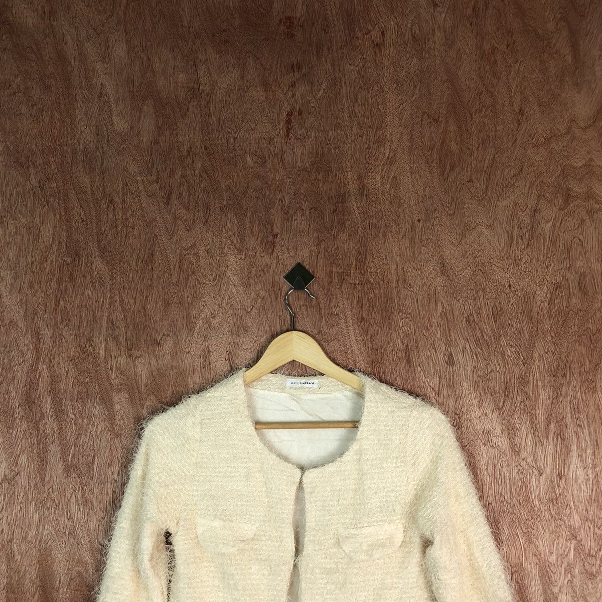 Japanese Brand A.V.V Standard Shag Shaggy Fur Mohair Knitwear #6624 Size S / US 4 / IT 40 - 2 Thumbnail