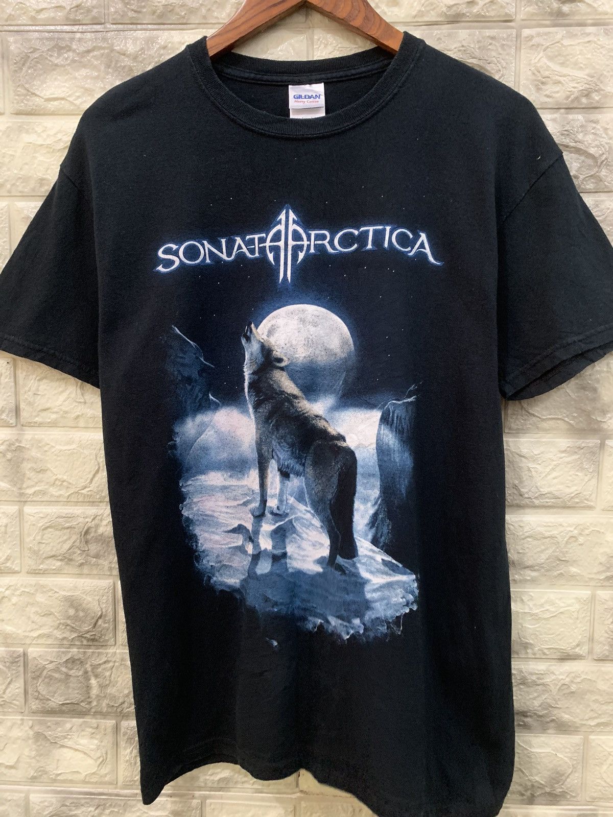 Band Tees × Vintage Vintage Sonata Arctica Metal Band T-Shirt Size US M / EU 48-50 / 2 - 2 Thumbnail