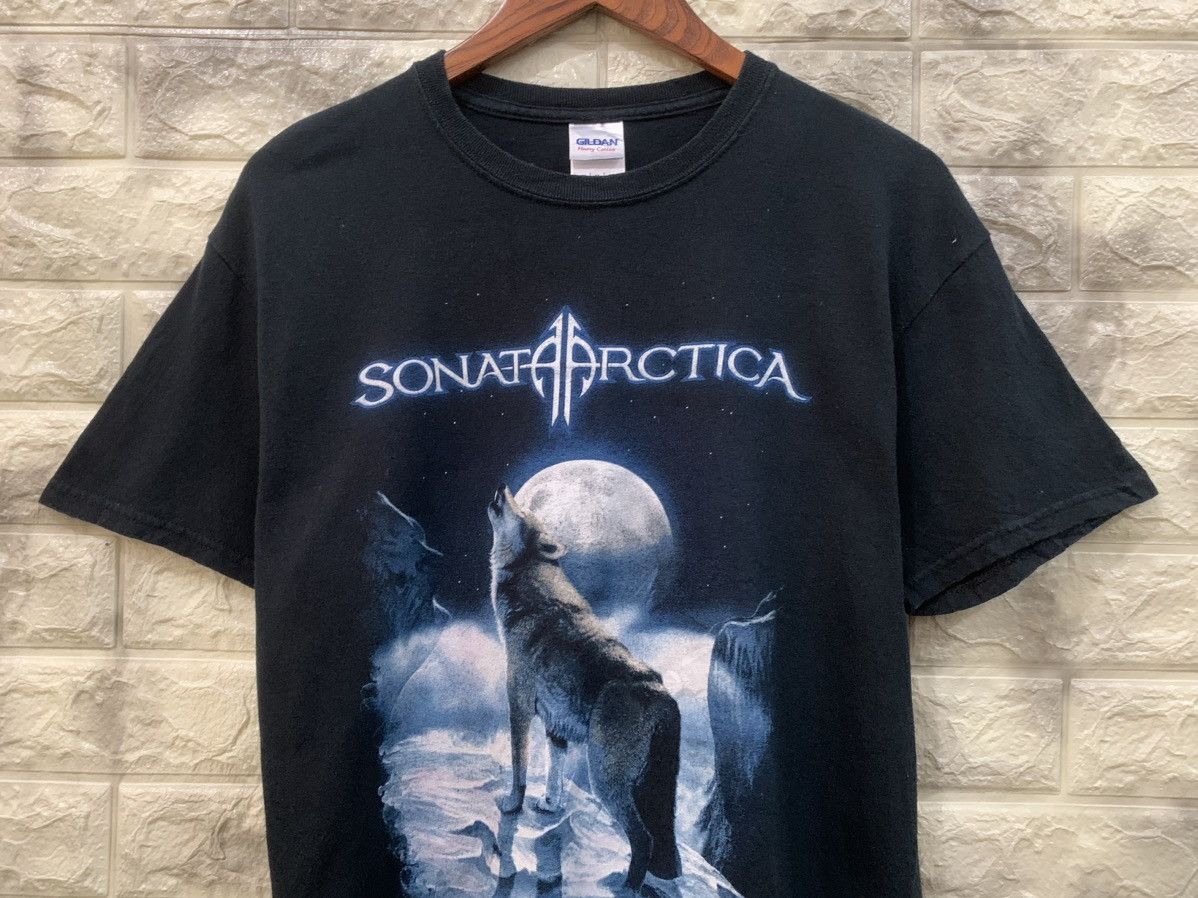 Band Tees × Vintage Vintage Sonata Arctica Metal Band T-Shirt Size US M / EU 48-50 / 2 - 3 Thumbnail