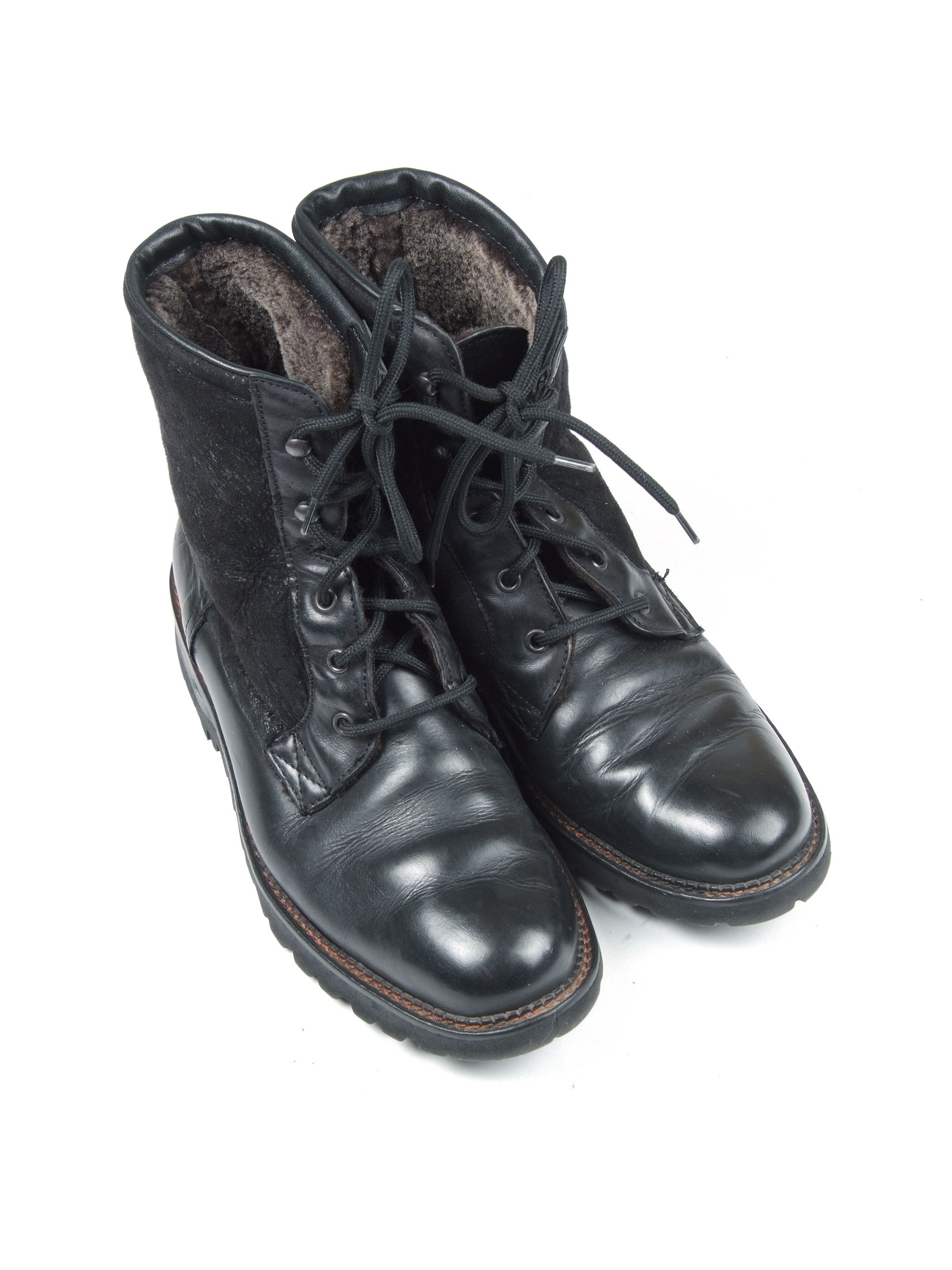 Handmade LAPPY True Norwegian Real Fur Boots Vibram Outsole Size US 8 / EU 41 - 3 Thumbnail