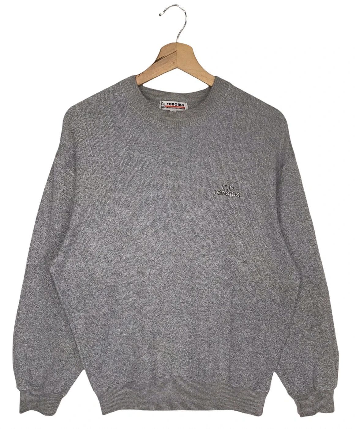 image of U.p. Renoma Sweatshirts in Light Gray, Men's (Size Medium)