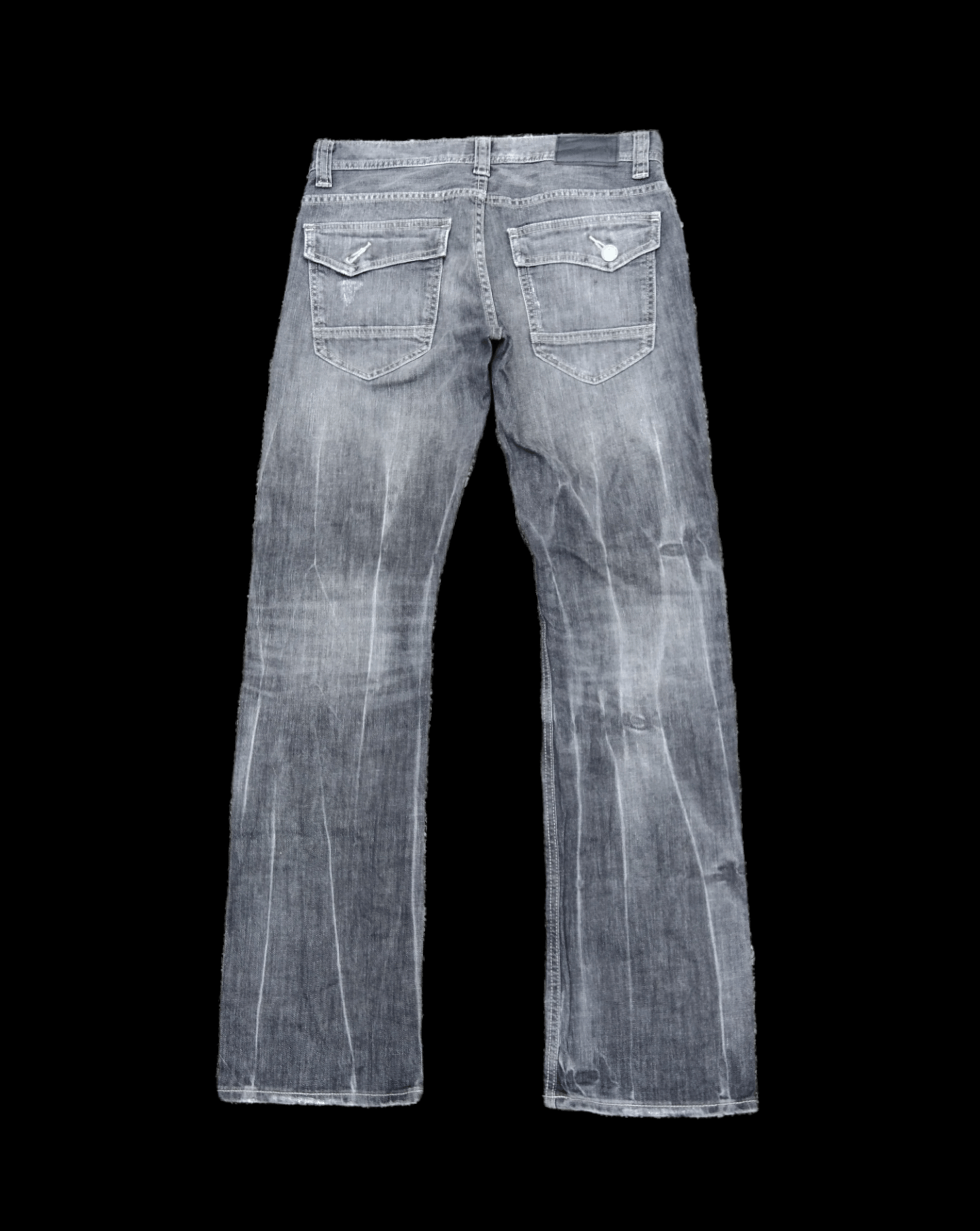 Japanese Brand DiSTRESSED WASHED JAPANESE BRAND UNIQLO DENIM PANTS Size US 31 - 2 Thumbnail