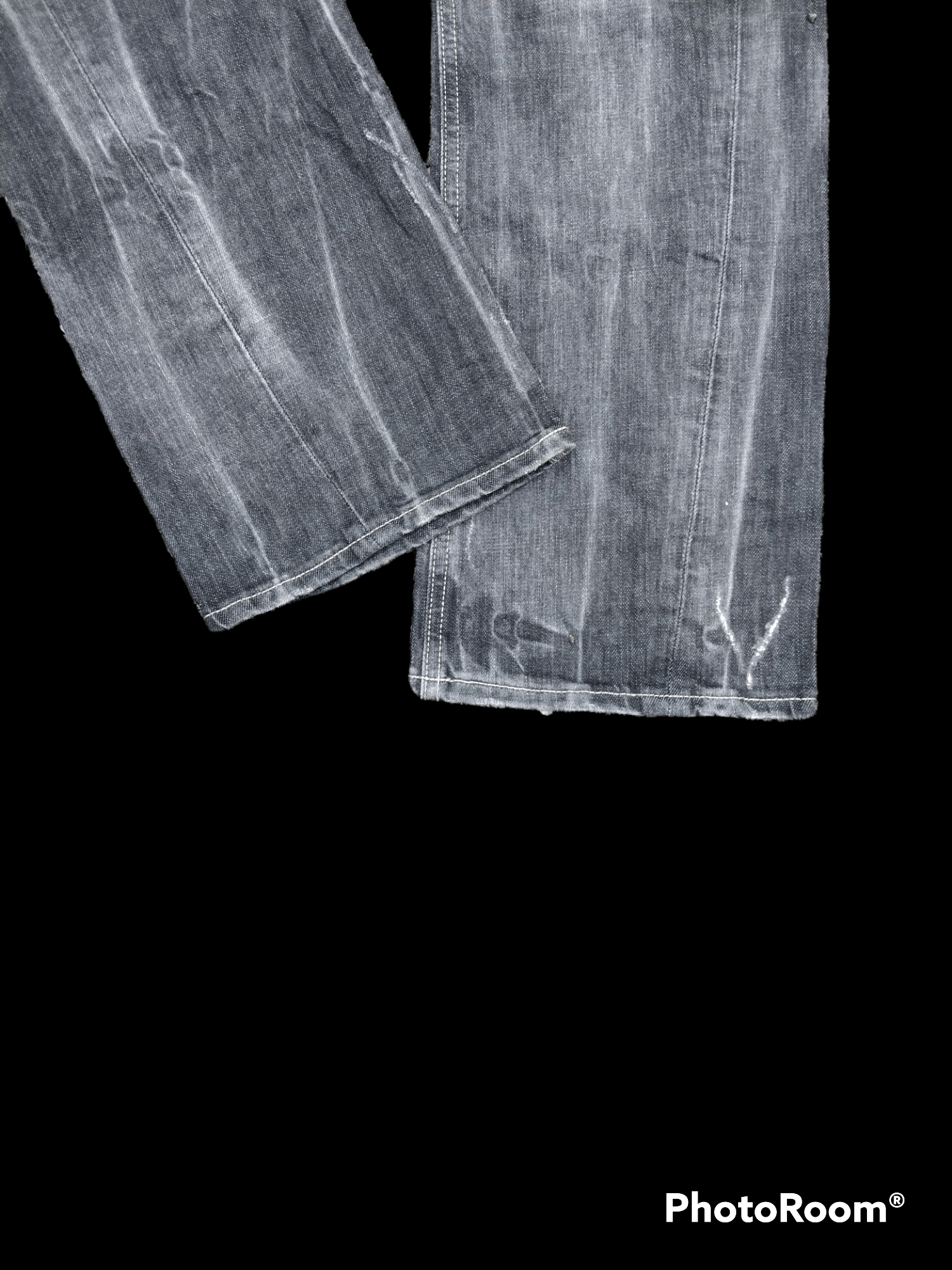 Japanese Brand DiSTRESSED WASHED JAPANESE BRAND UNIQLO DENIM PANTS Size US 31 - 5 Thumbnail