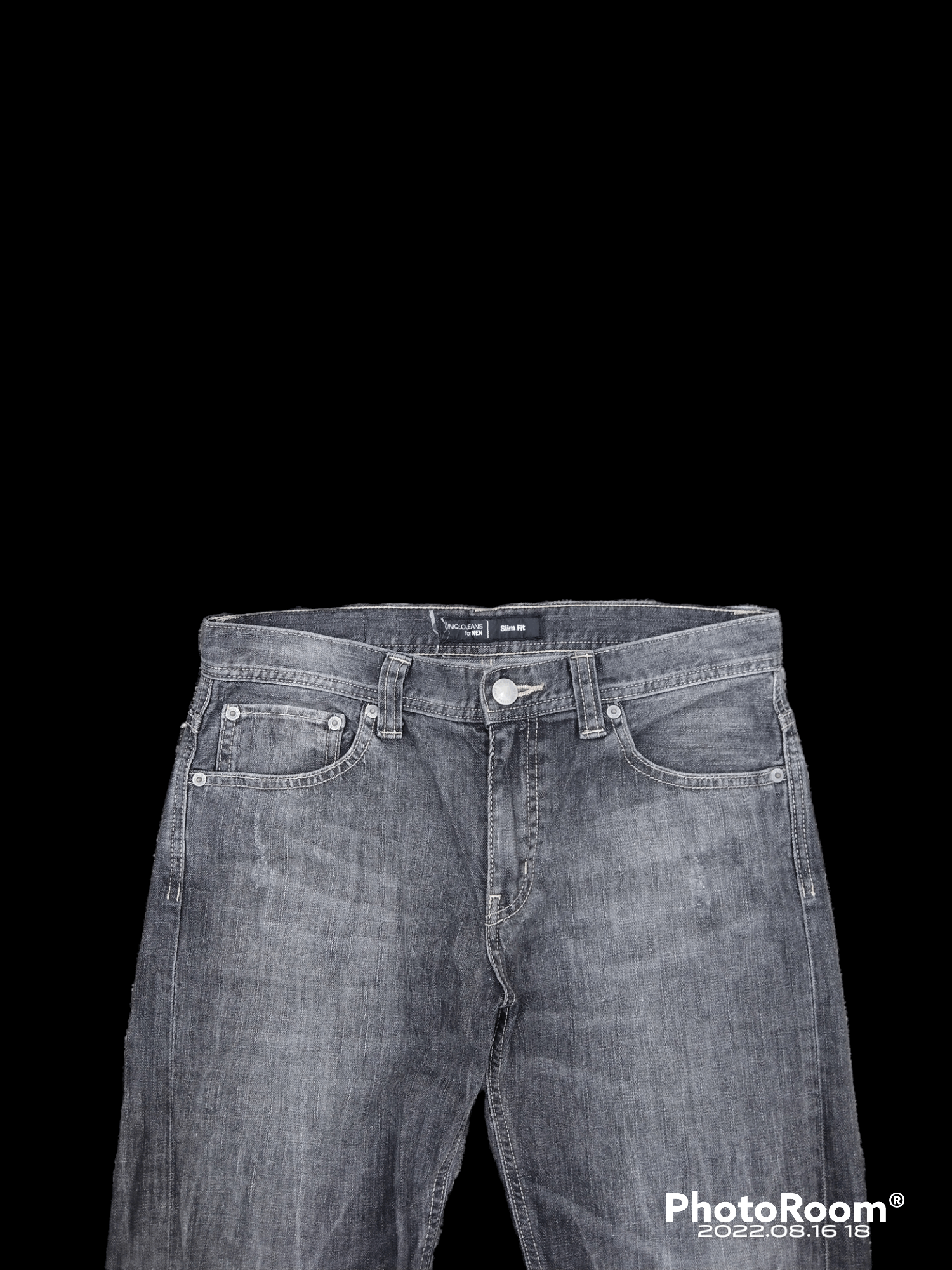 Japanese Brand DiSTRESSED WASHED JAPANESE BRAND UNIQLO DENIM PANTS Size US 31 - 3 Thumbnail