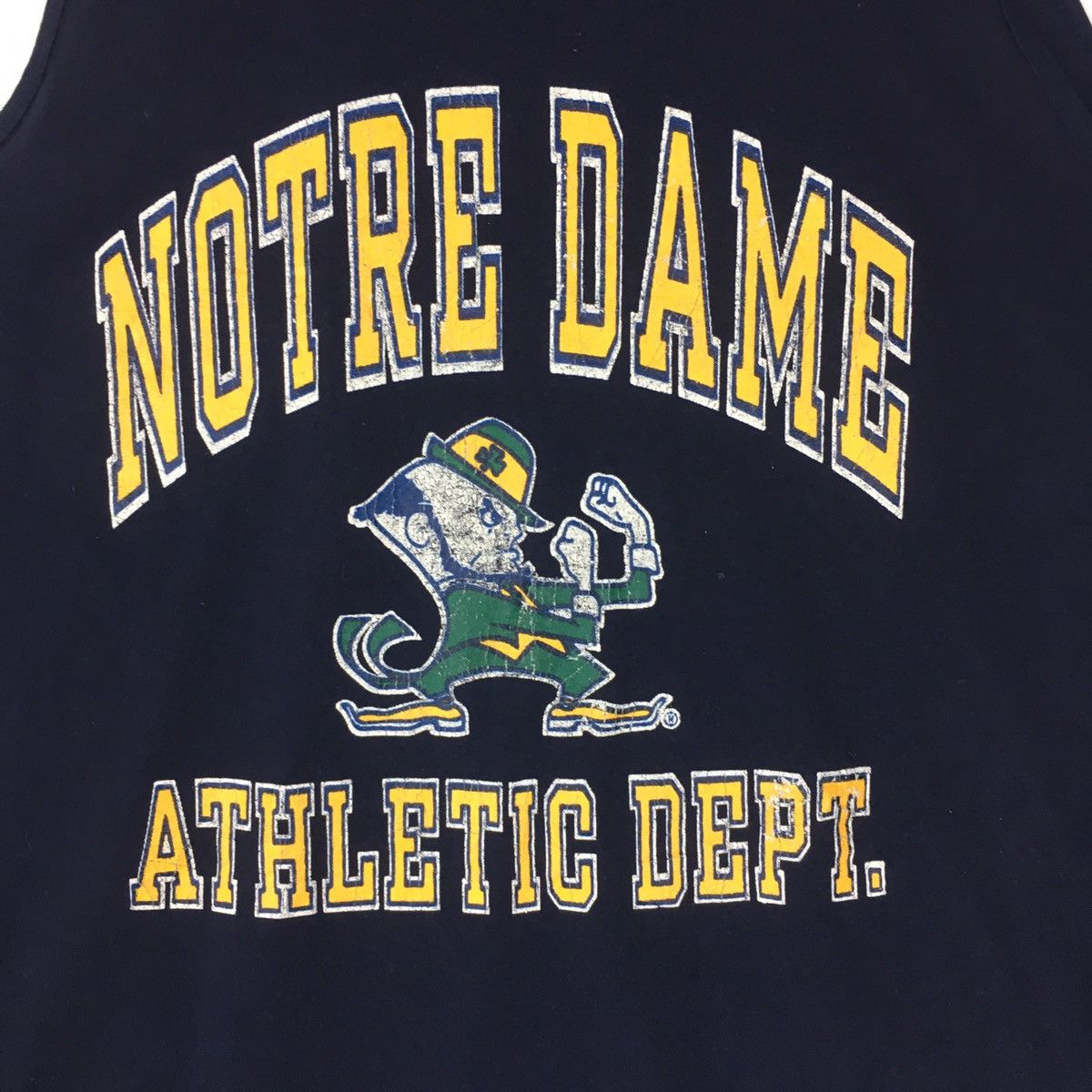 Vintage Vintage Notre Dame Athletic Department men tank top Size US L / EU 52-54 / 3 - 2 Thumbnail