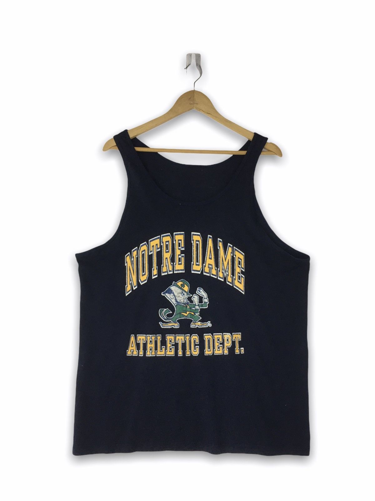 Vintage Vintage Notre Dame Athletic Department men tank top Size US L / EU 52-54 / 3 - 1 Thumbnail