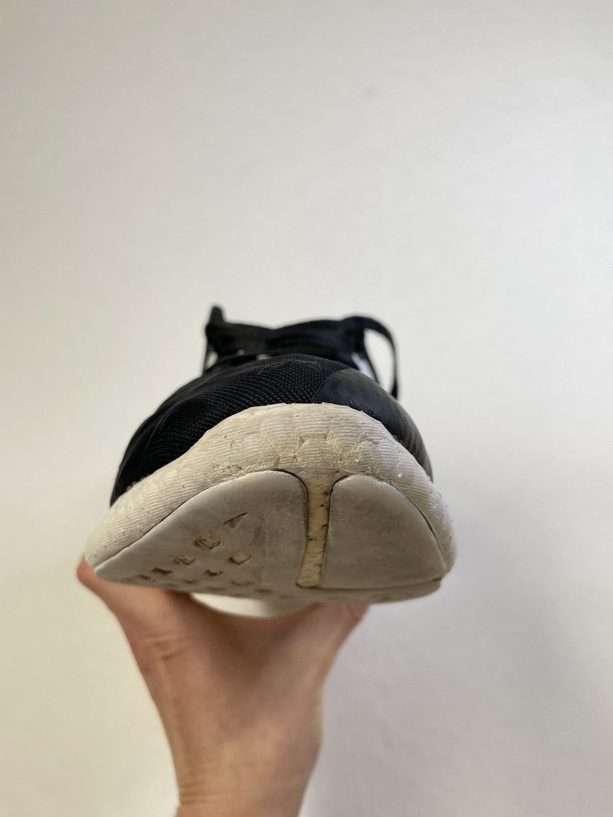 Adidas Y3 Run Boost Black White Sneakers Size US 10.5 / EU 43-44 - 8 Thumbnail