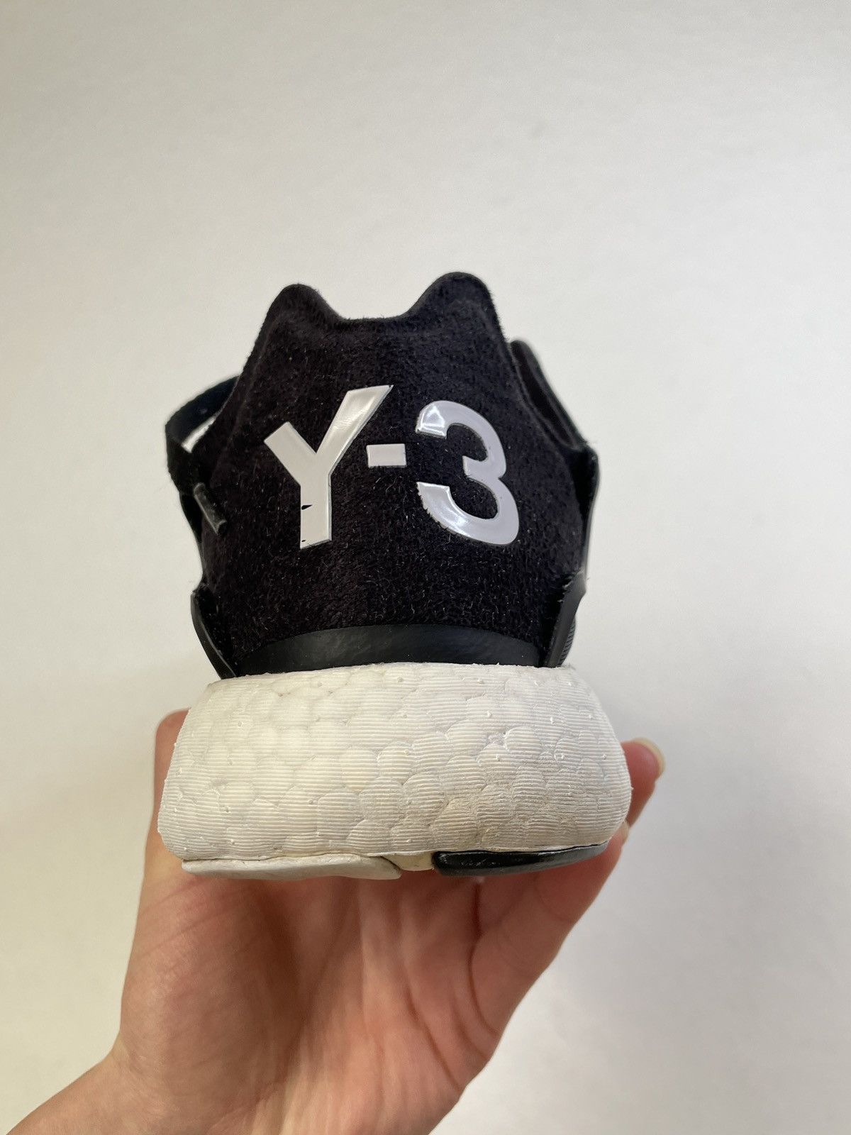 Adidas Y3 Run Boost Black White Sneakers Size US 10.5 / EU 43-44 - 7 Thumbnail