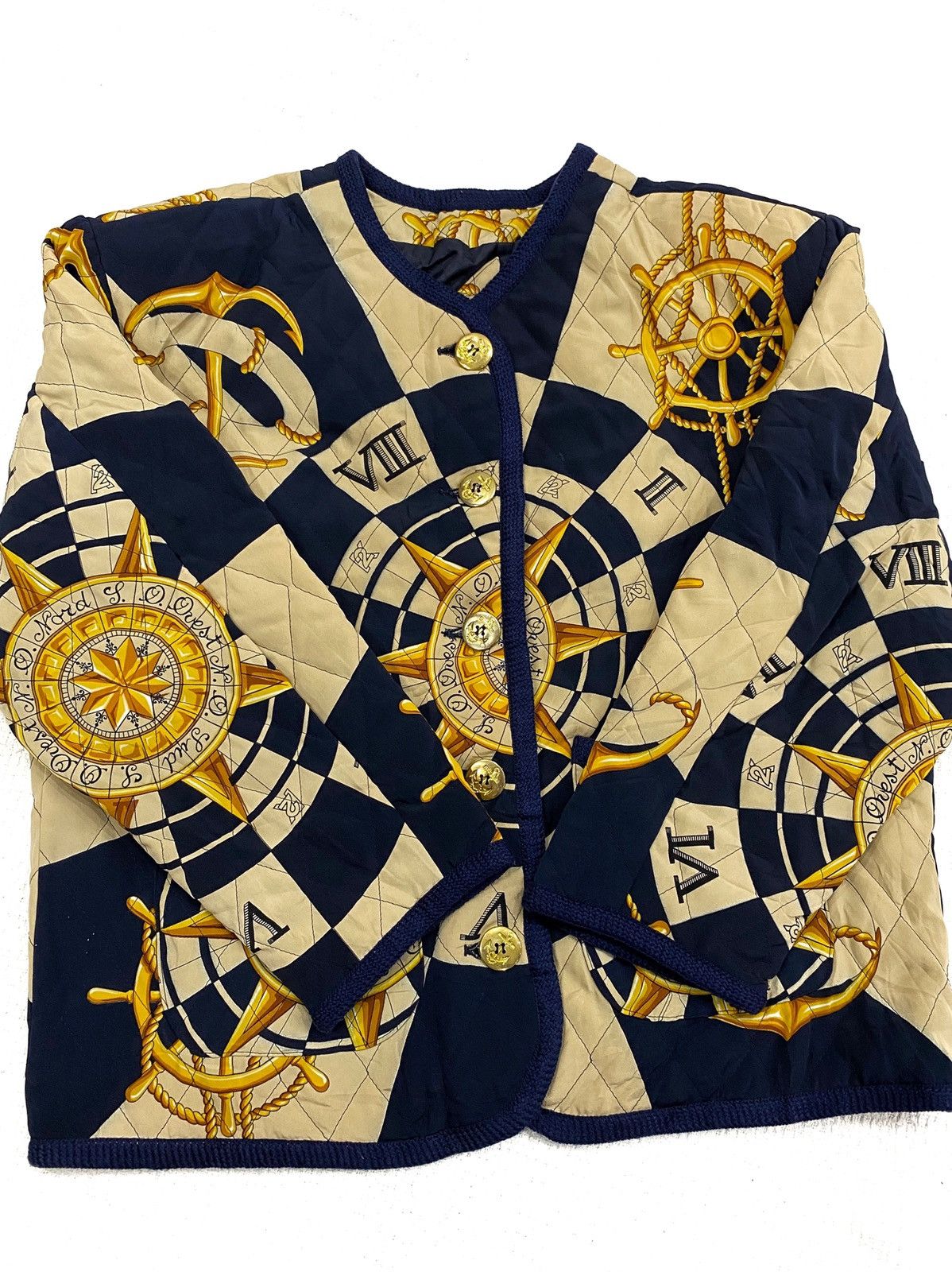 Designer × Japanese Brand × Vintage Kei-Two K-2 Japan Jacket like style hermes full print nice Size US M / EU 48-50 / 2 - 7 Thumbnail