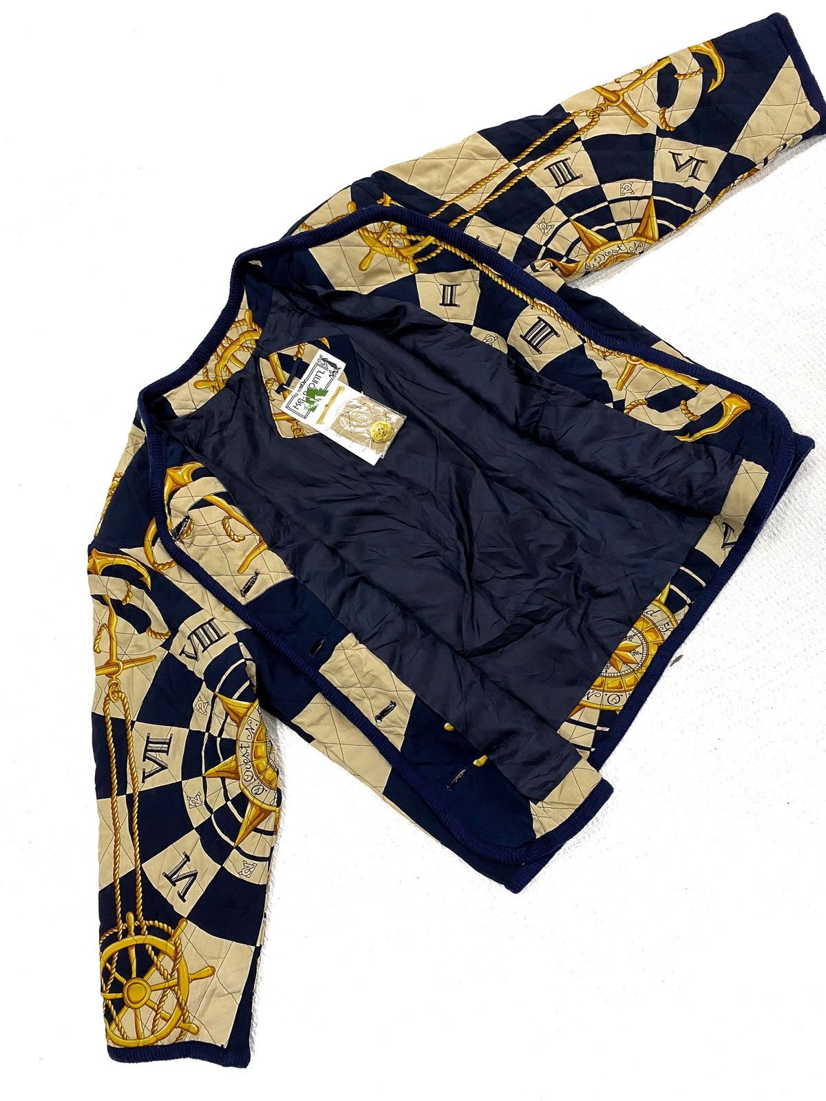 Designer × Japanese Brand × Vintage Kei-Two K-2 Japan Jacket like style hermes full print nice Size US M / EU 48-50 / 2 - 4 Thumbnail