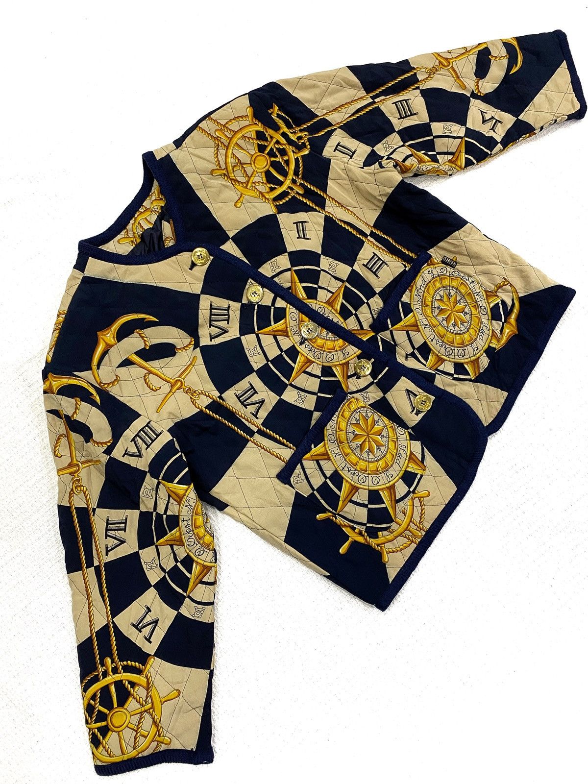 Designer × Japanese Brand × Vintage Kei-Two K-2 Japan Jacket like style hermes full print nice Size US M / EU 48-50 / 2 - 3 Thumbnail