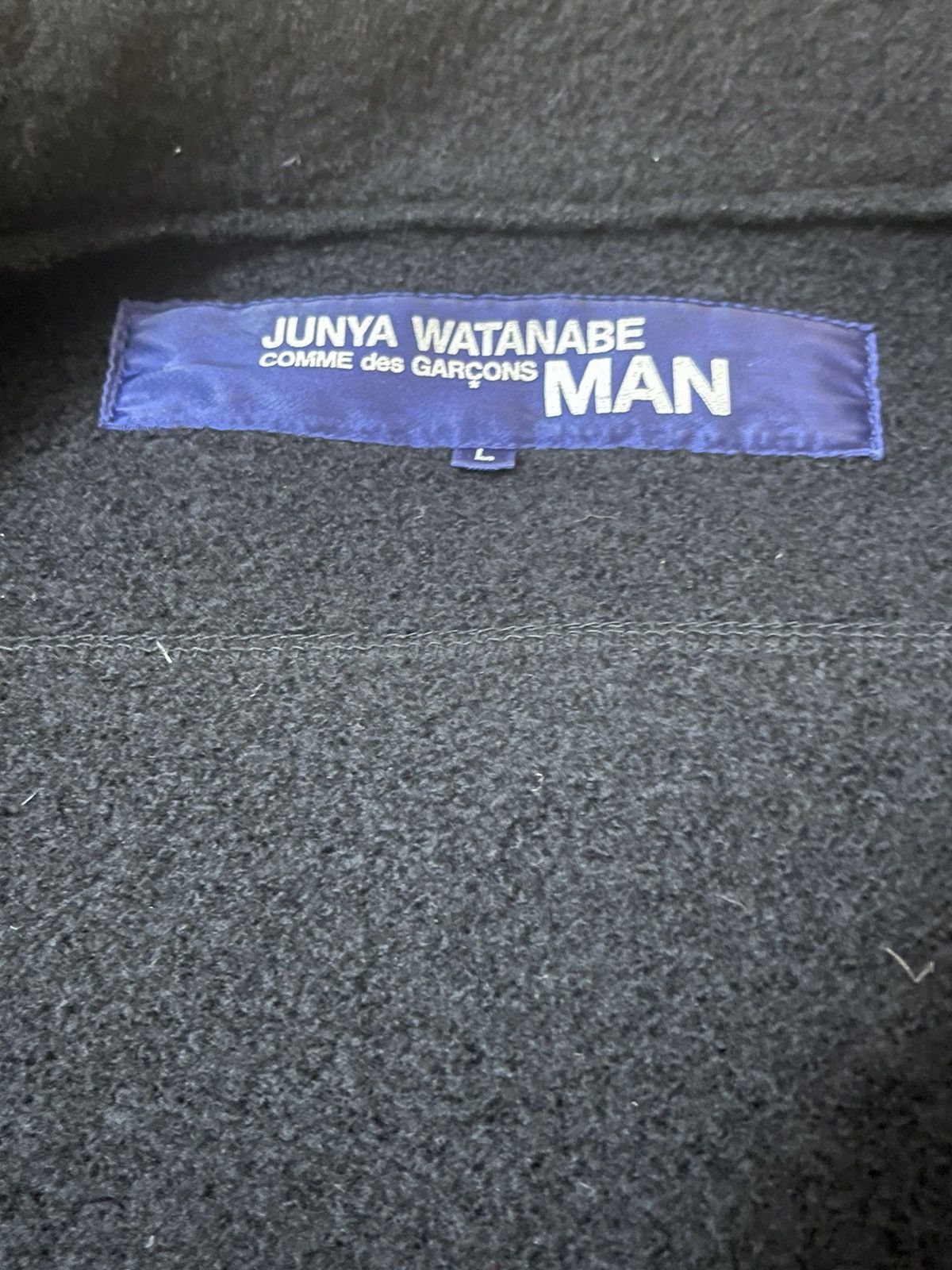Comme des Garcons × Comme des Garcons Homme × Junya Watanabe Junya Watanabe Comme Des Garçons AW03 Wool Trucker Jacket Size US L / EU 52-54 / 3 - 4 Thumbnail