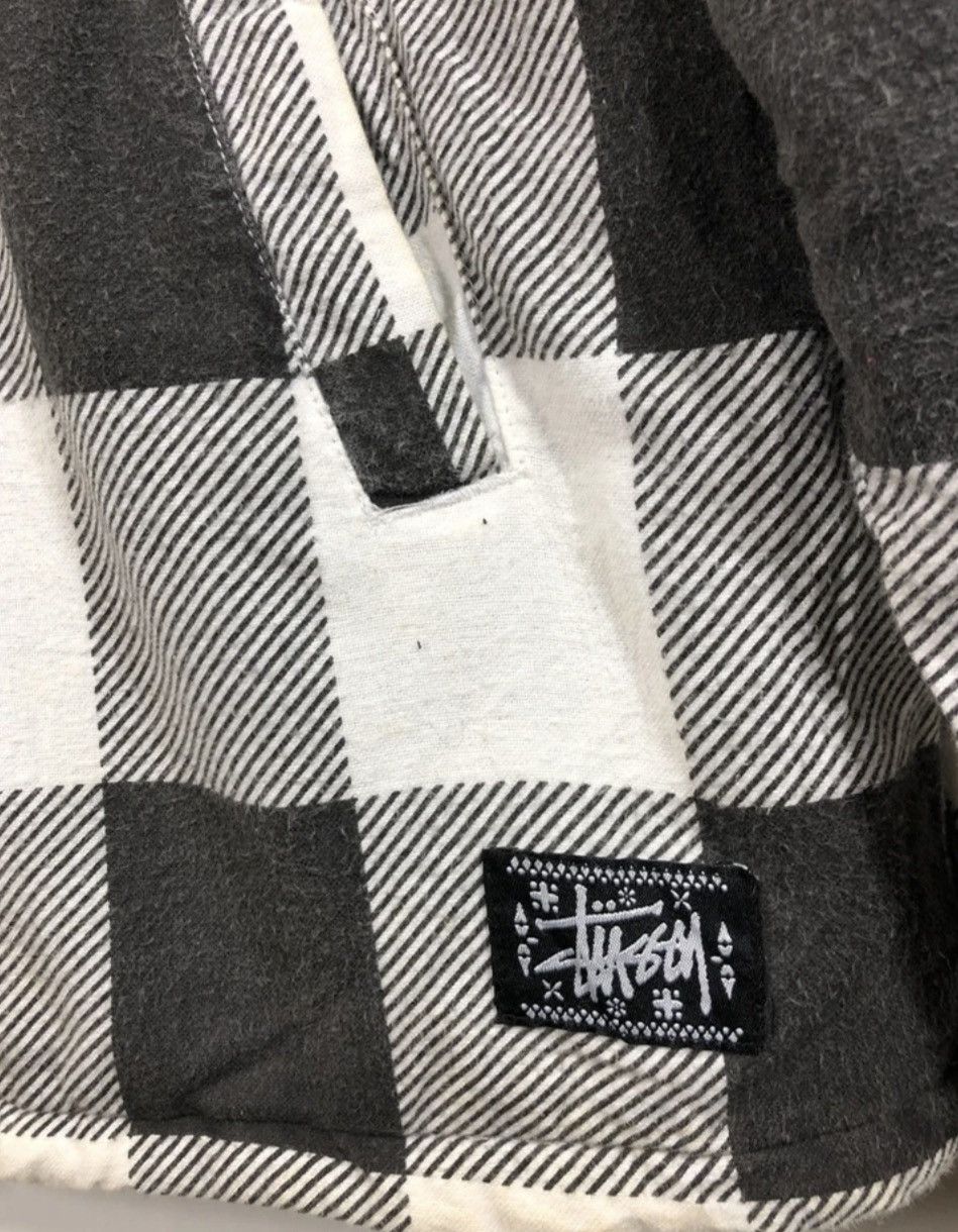 Stussy × Vintage 90’s STUSSY STREETWEAR CHECKED DESIGN THERMOLITE JACKET Size US L / EU 52-54 / 3 - 2 Thumbnail