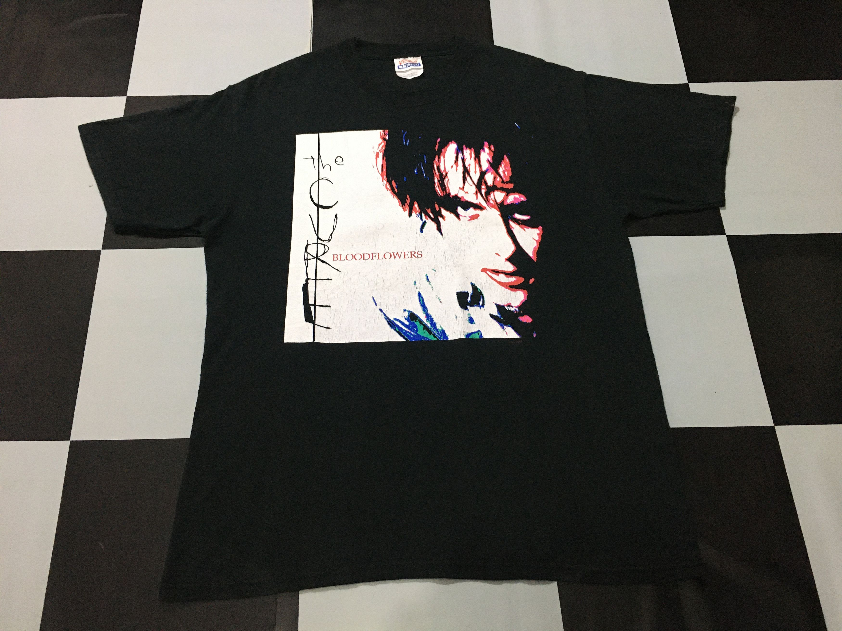 Band Tees × Vintage Vintage The Cure Shirt Bloodflowers Album Promo Size US L / EU 52-54 / 3 - 2 Thumbnail