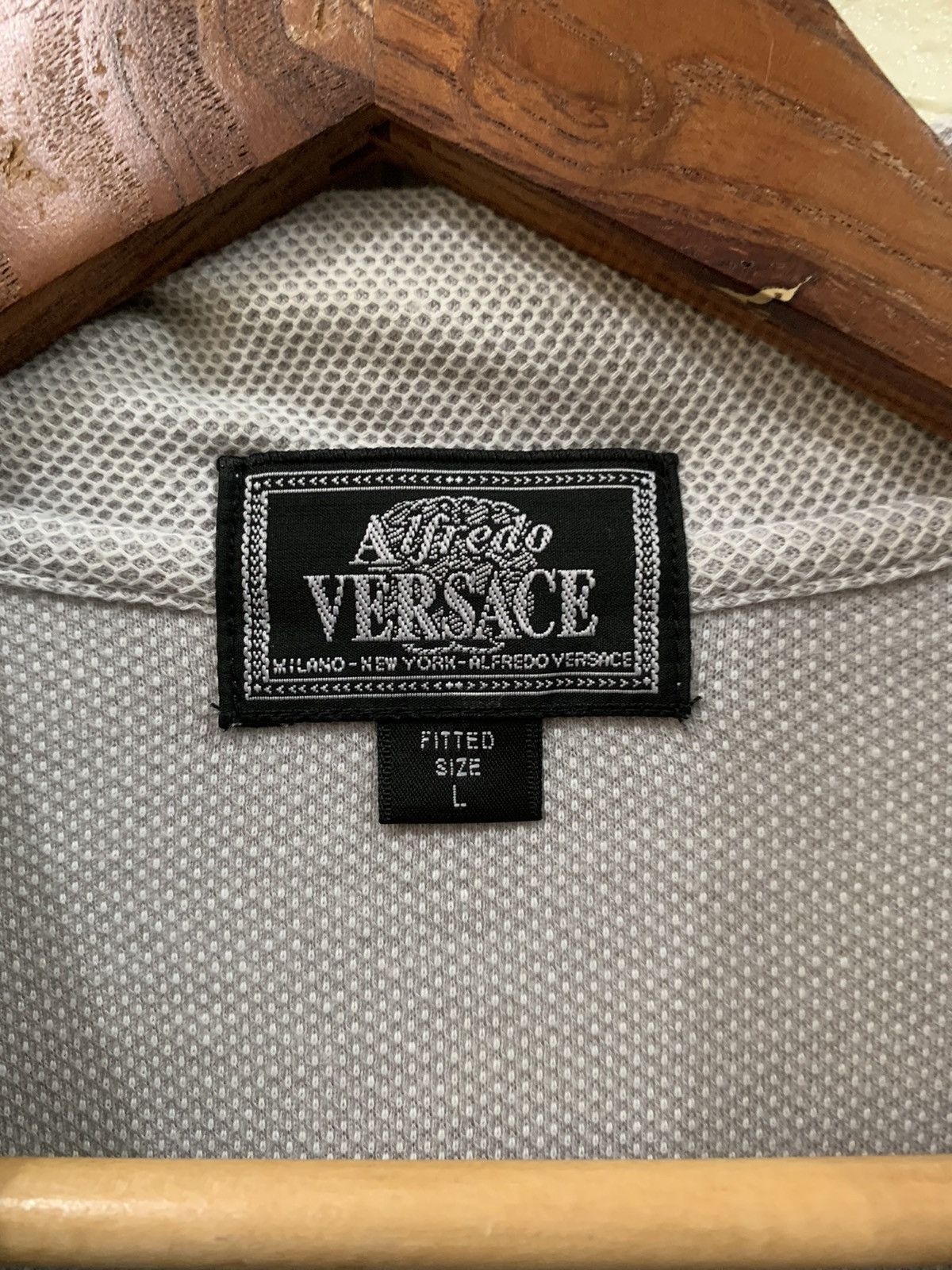 Vintage Vintage Alfredo Versace Polo Shirt Size US L / EU 52-54 / 3 - 6 Thumbnail