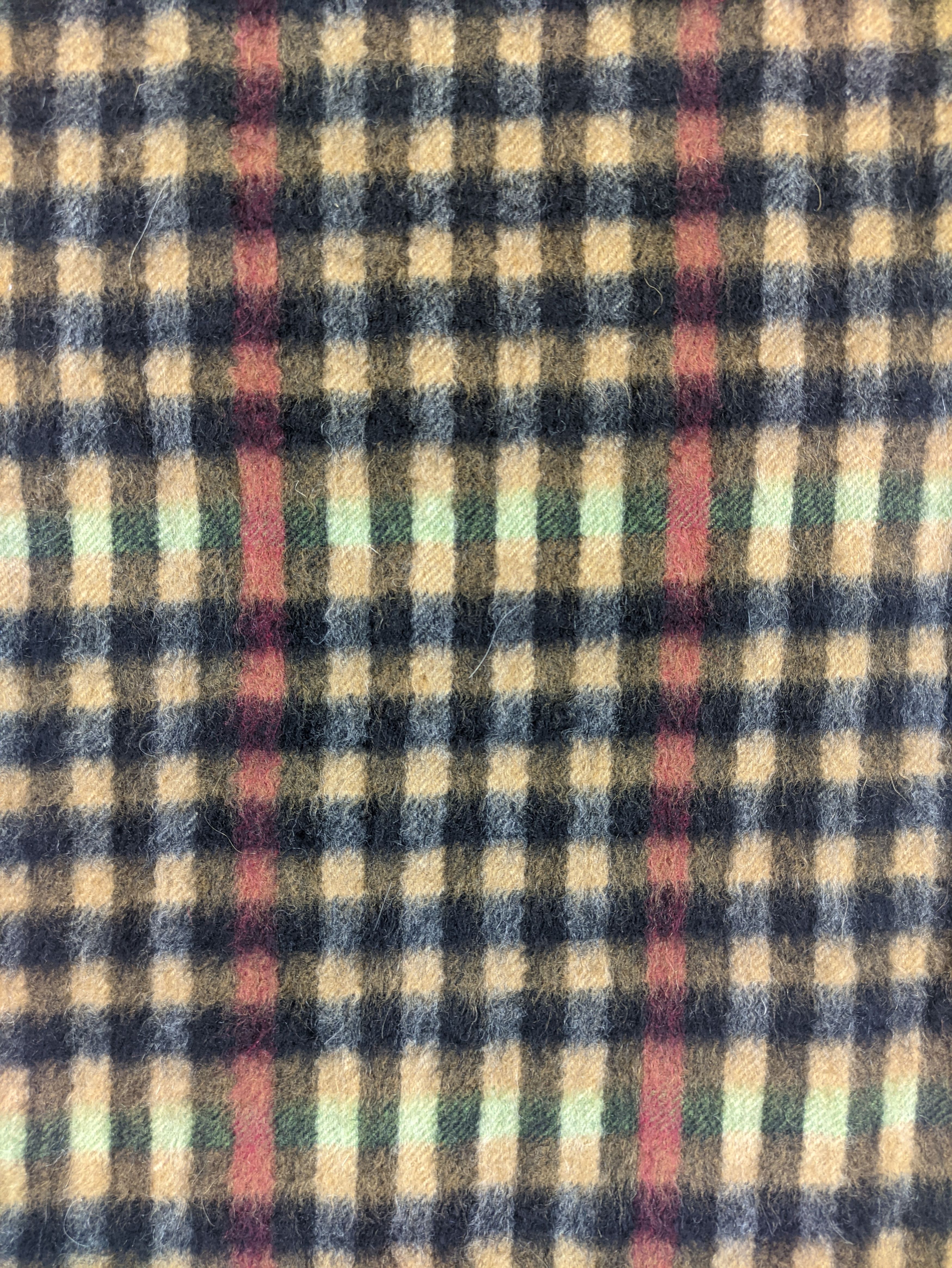 Other Steals🔥Scarf Muffler Harrison Checkered Cashmere Size ONE SIZE - 3 Thumbnail