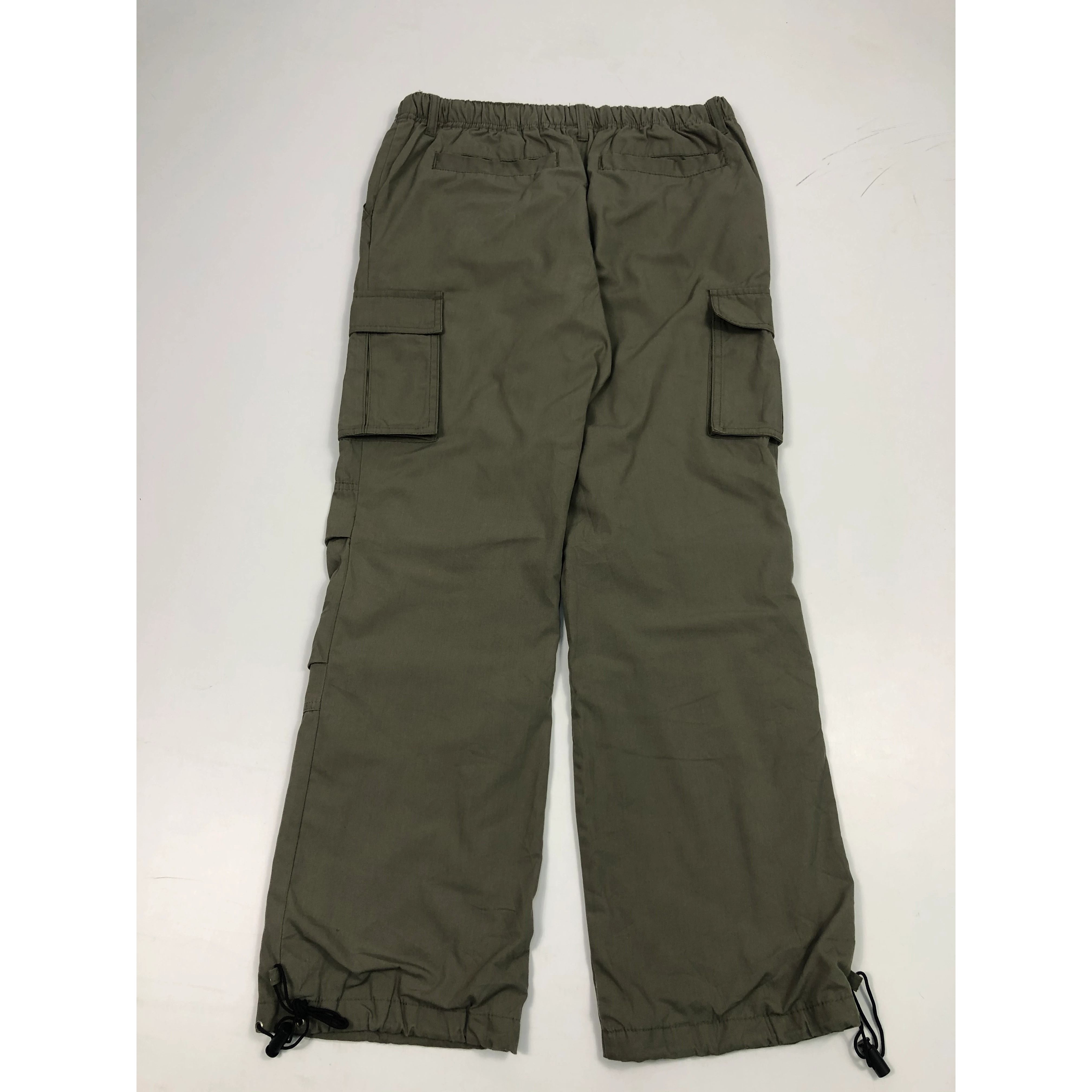 Pre-owned Uniqlo Cargo Pant Army Style Cp0050 In Olive Green
