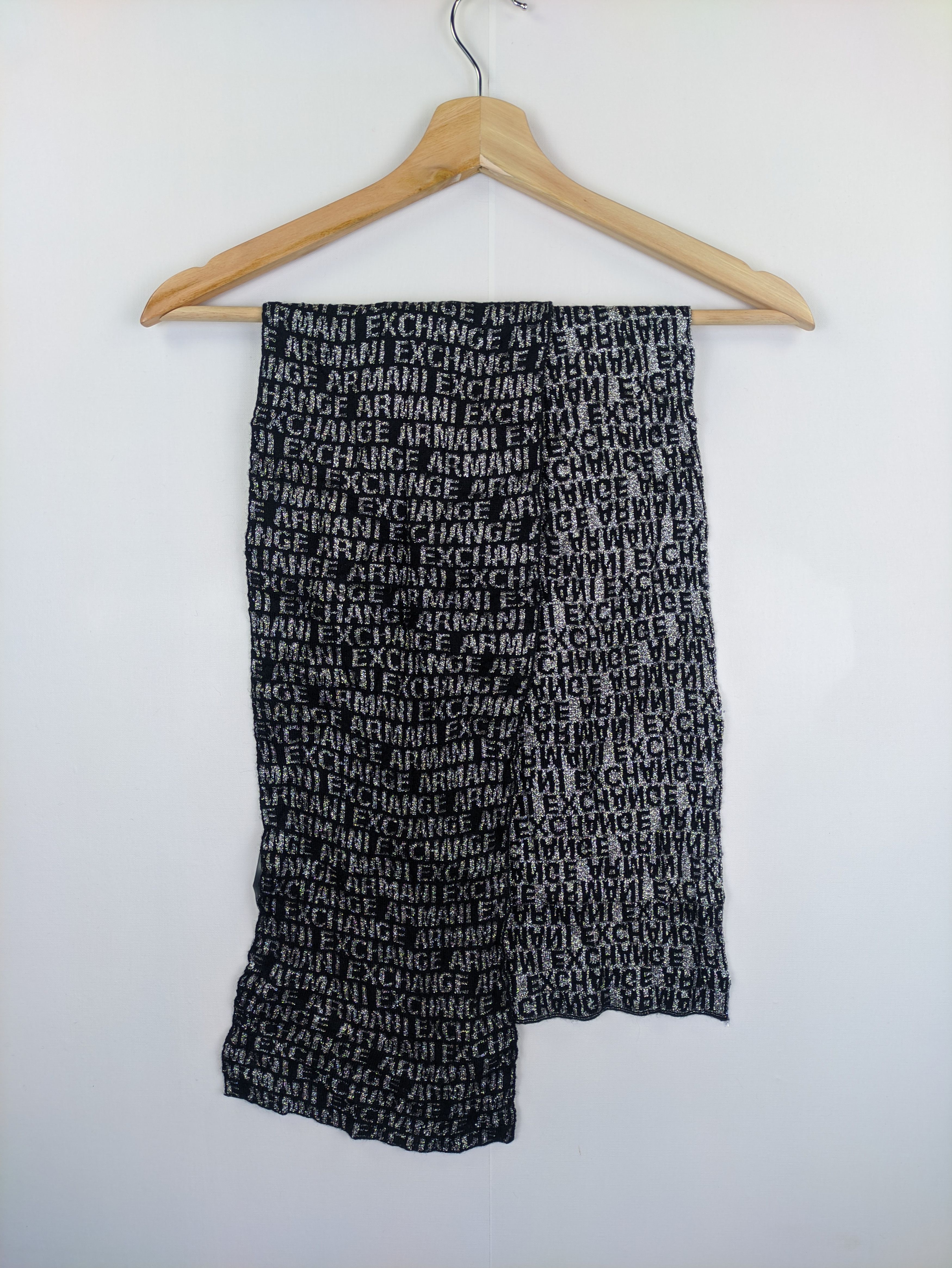 Armani Exchange Steals🔥Armani Exchange Monogram Scarf Muffler Size ONE SIZE - 4 Thumbnail