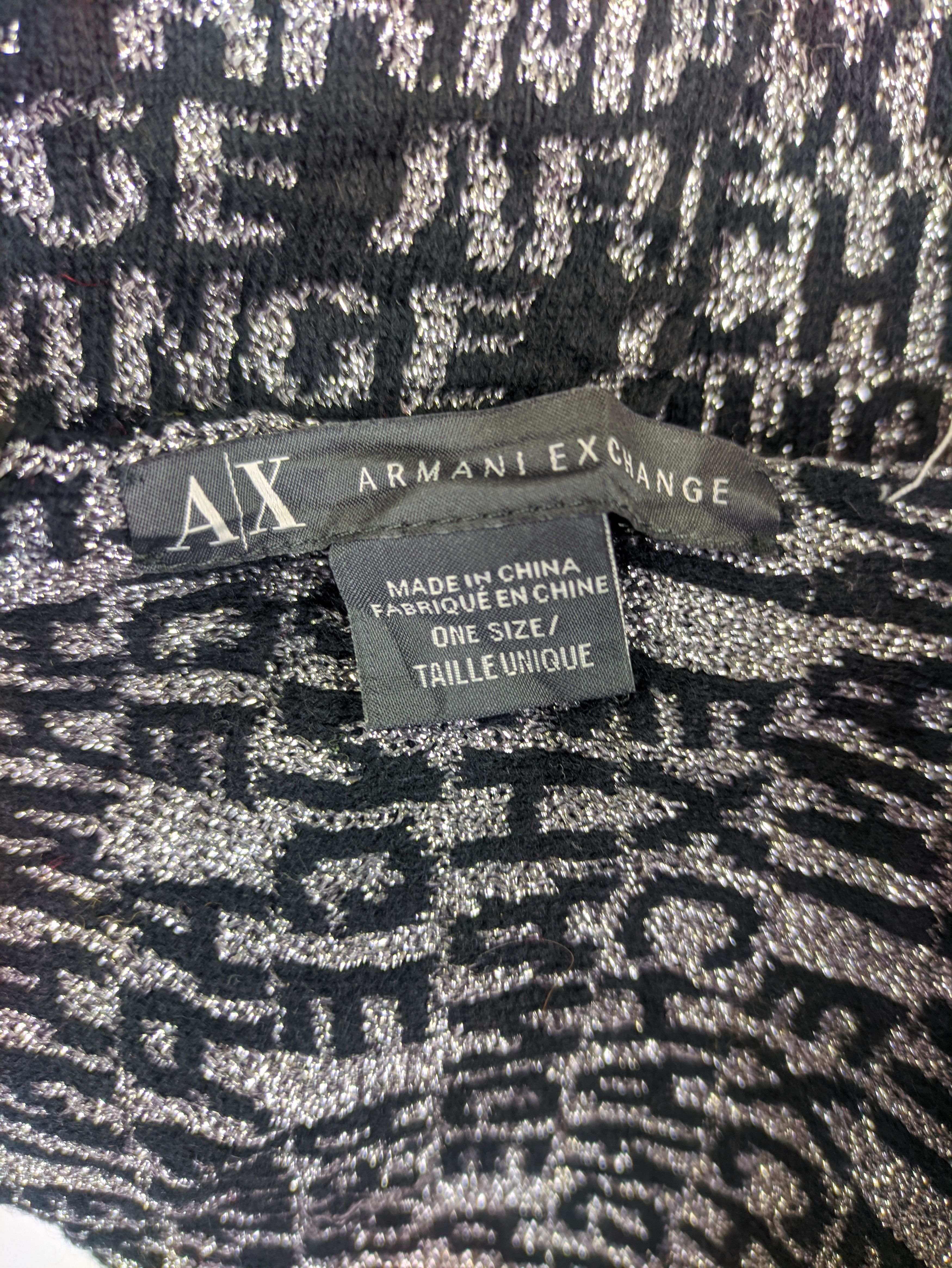 Armani Exchange Steals🔥Armani Exchange Monogram Scarf Muffler Size ONE SIZE - 2 Thumbnail