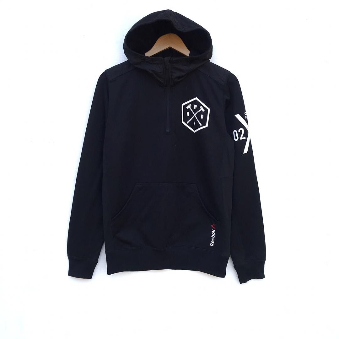 Reebook Speedwick HWDK half zipper hoodie