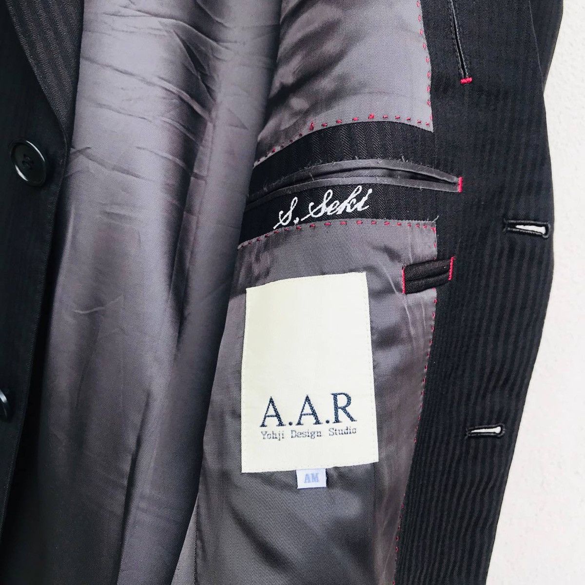 Yohji Yamamoto AAR yohji yamamoto buttom blazer jacket Size US M / EU 48-50 / 2 - 6 Thumbnail