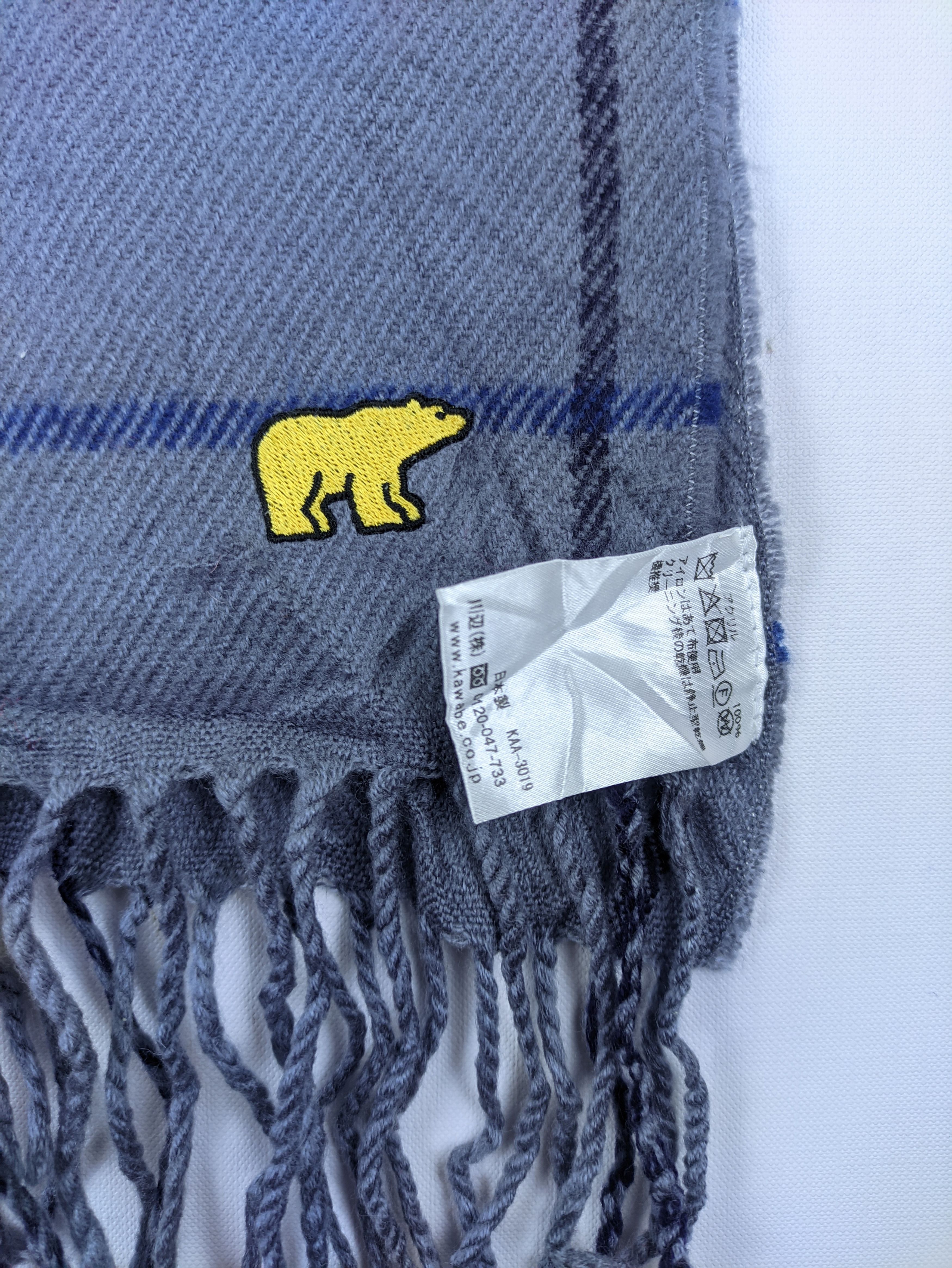 Golden Bear × Japanese Brand Steals🔥Golden Bear Scarf Muffler(💥Combo Scarf PM me💥) Size ONE SIZE - 2 Thumbnail