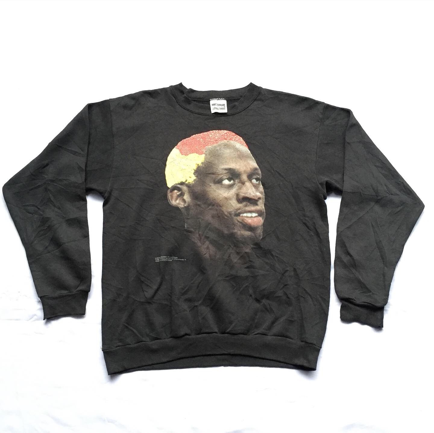 Vintage Vintage RARE DENNIS RODMAN sweatshirt 90's Size US L / EU 52-54 / 3 - 1 Thumbnail