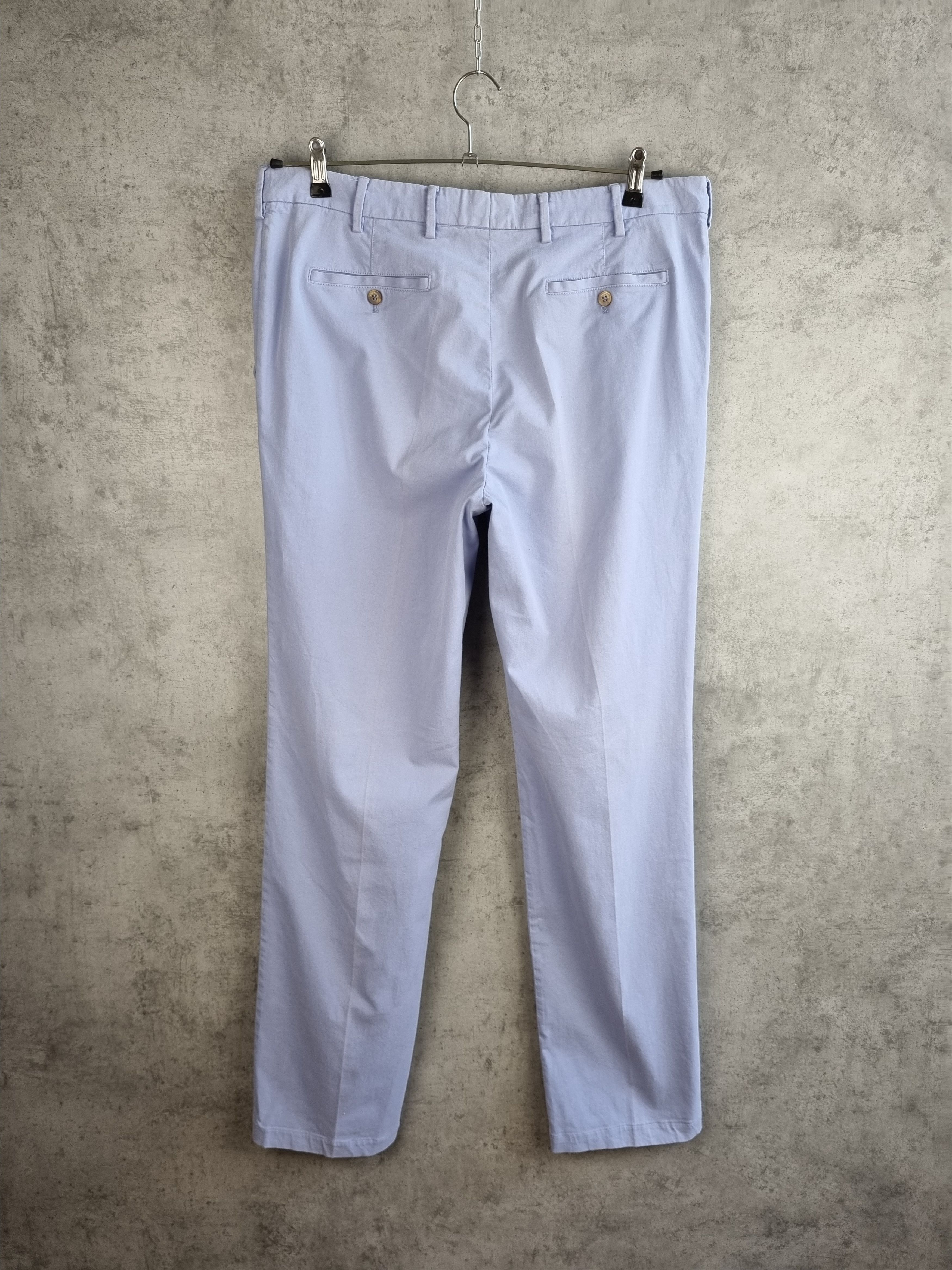 Loro Piana Loro Piana Baby Blue Soft Fabrics Chinos Pants Size US 34 / EU 50 - 4 Thumbnail