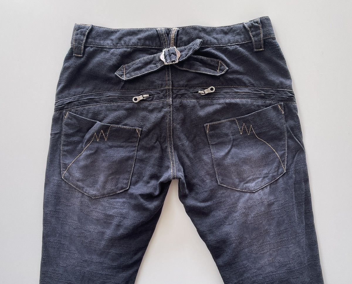 PPFM Ppfm Distressed Navy Blue Pants Size US 30 / EU 46 - 7 Thumbnail