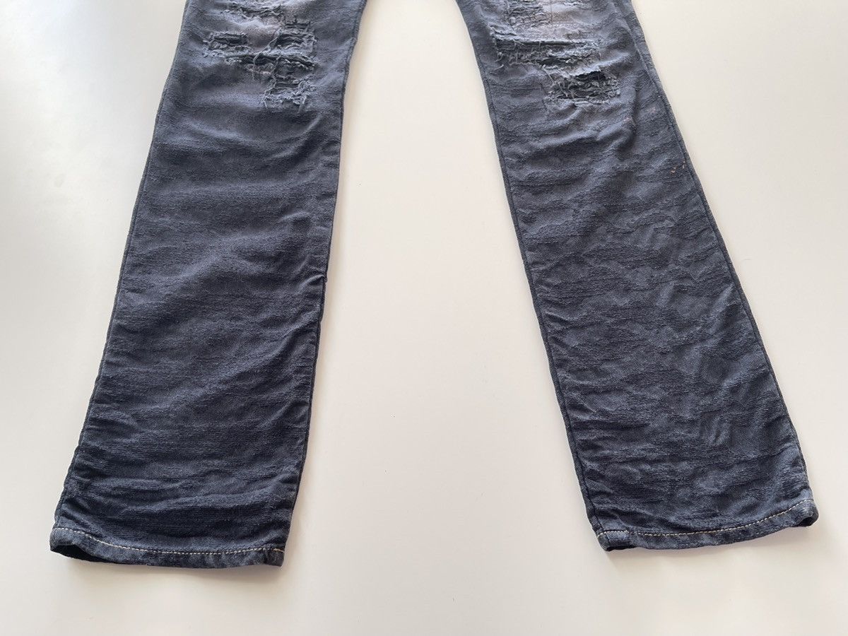 PPFM Ppfm Distressed Navy Blue Pants Size US 30 / EU 46 - 13 Thumbnail