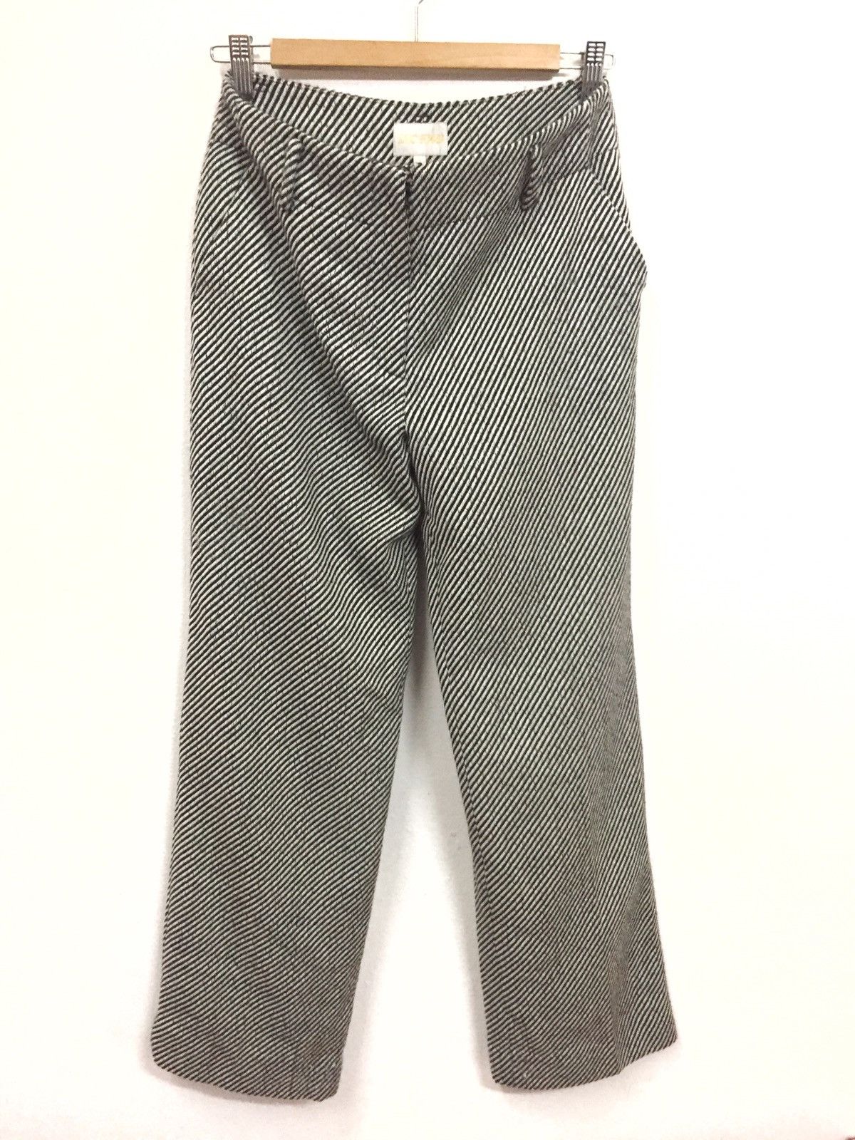Japanese Brand × Junko Shimada 90s Classic Junko Shimada 🇯🇵 Striped Casual Pants Size US 29 - 1 Thumbnail