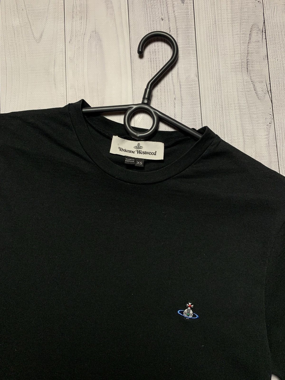 Vintage × Vivienne Westwood Vintage Vivienne Westwood size Xs logo tee Size US XS / EU 42 / 0 - 2 Thumbnail