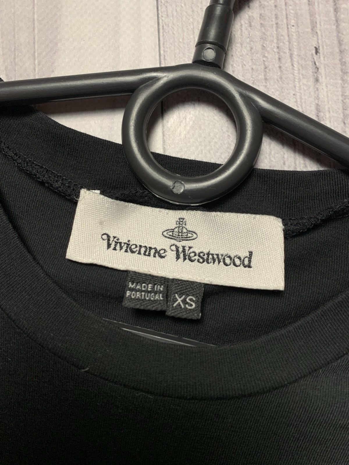 Vintage × Vivienne Westwood Vintage Vivienne Westwood size Xs logo tee Size US XS / EU 42 / 0 - 3 Thumbnail