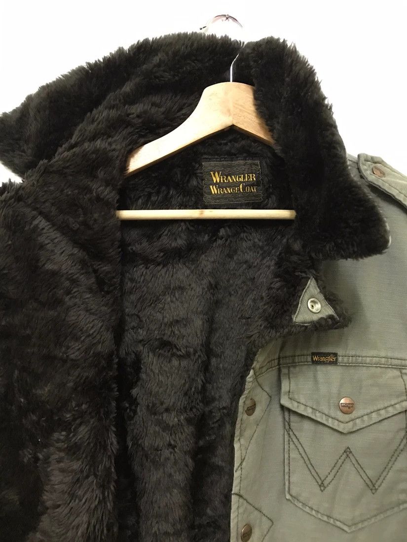 Wrangler Vintage Wrangler Wrange Coat Sherpa Lined Jacket Size US M / EU 48-50 / 2 - 7 Thumbnail