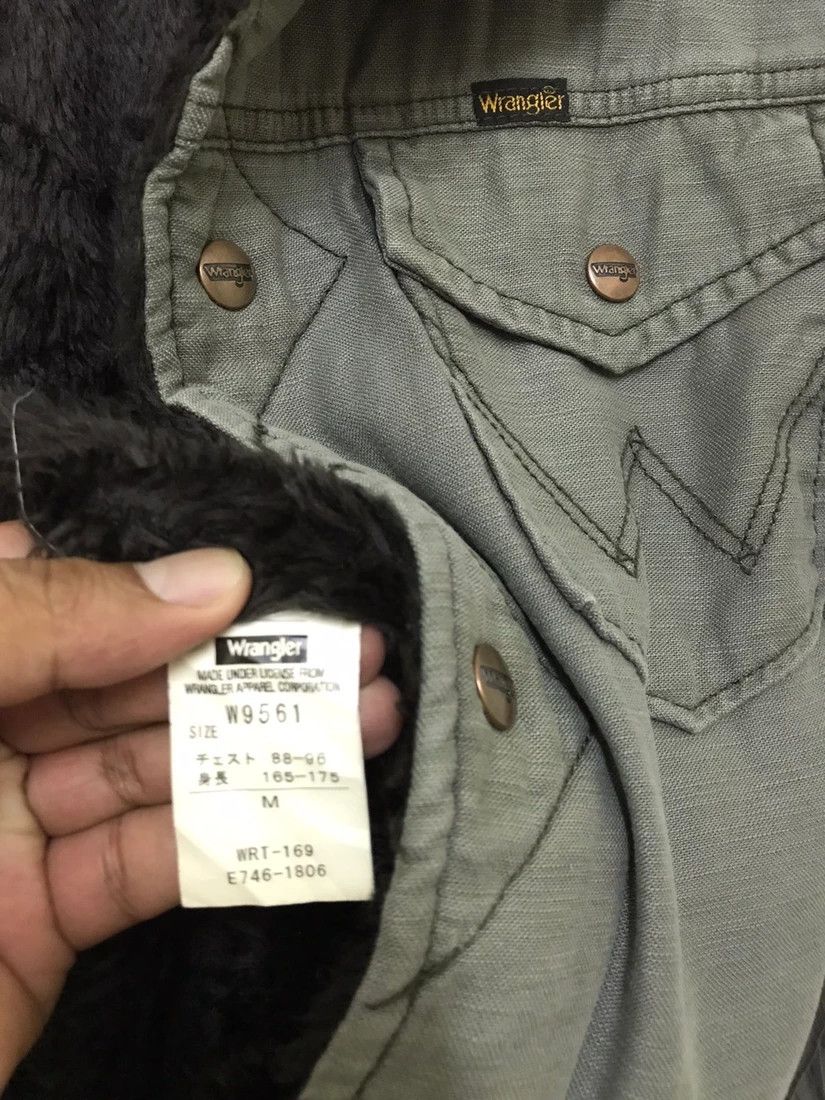 Wrangler Vintage Wrangler Wrange Coat Sherpa Lined Jacket Size US M / EU 48-50 / 2 - 10 Thumbnail