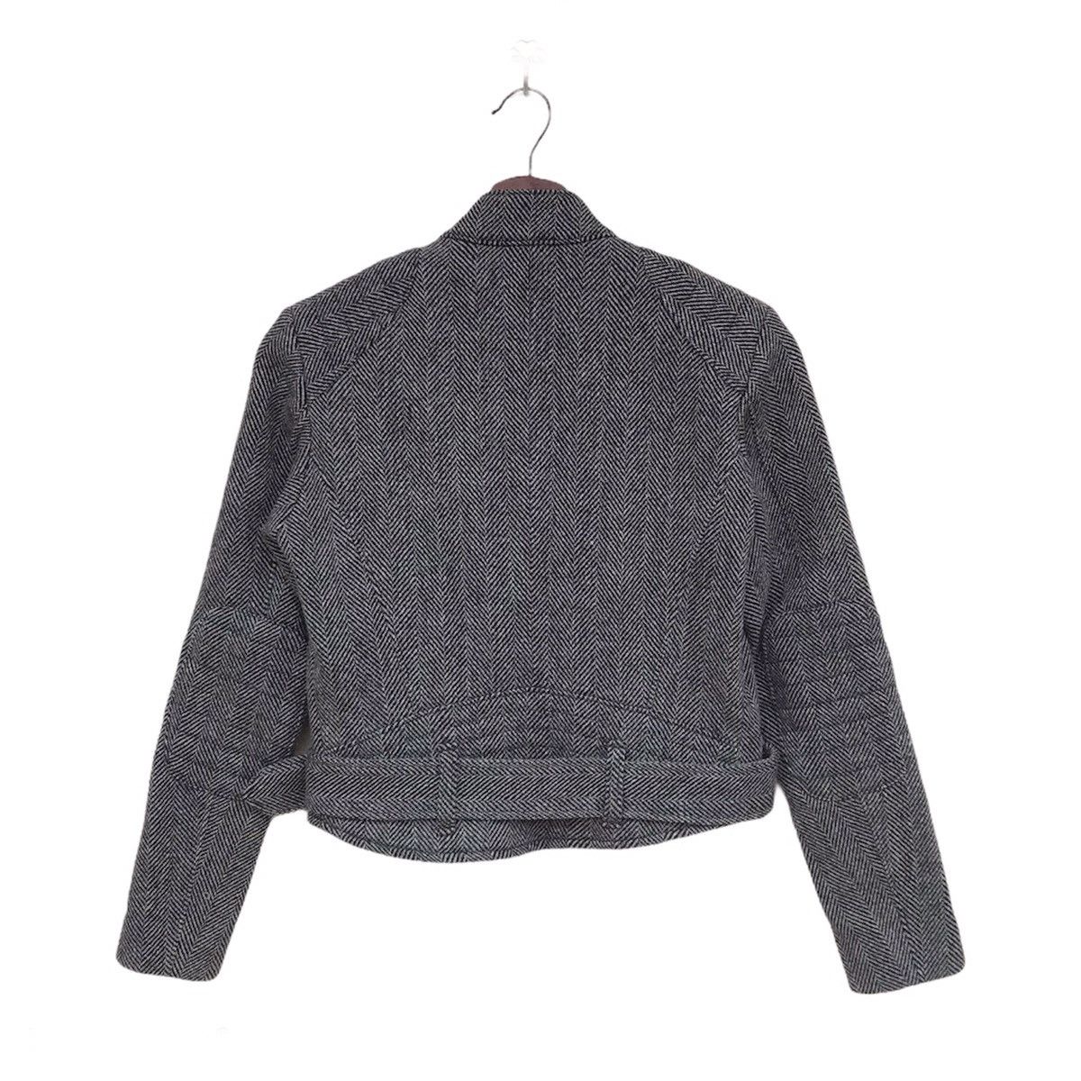 Designer Carine Roitfeld designer asymmetrical cropped jacket Size S / US 4 / IT 40 - 6 Thumbnail