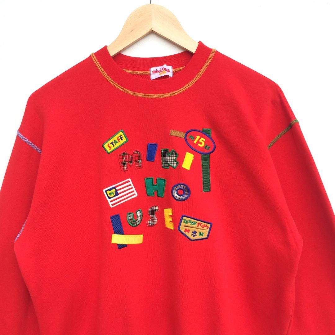 Mickey Mouse × Vintage Vintage Patches mickey mouse sweatshirt crewneck medium Size US M / EU 48-50 / 2 - 2 Thumbnail