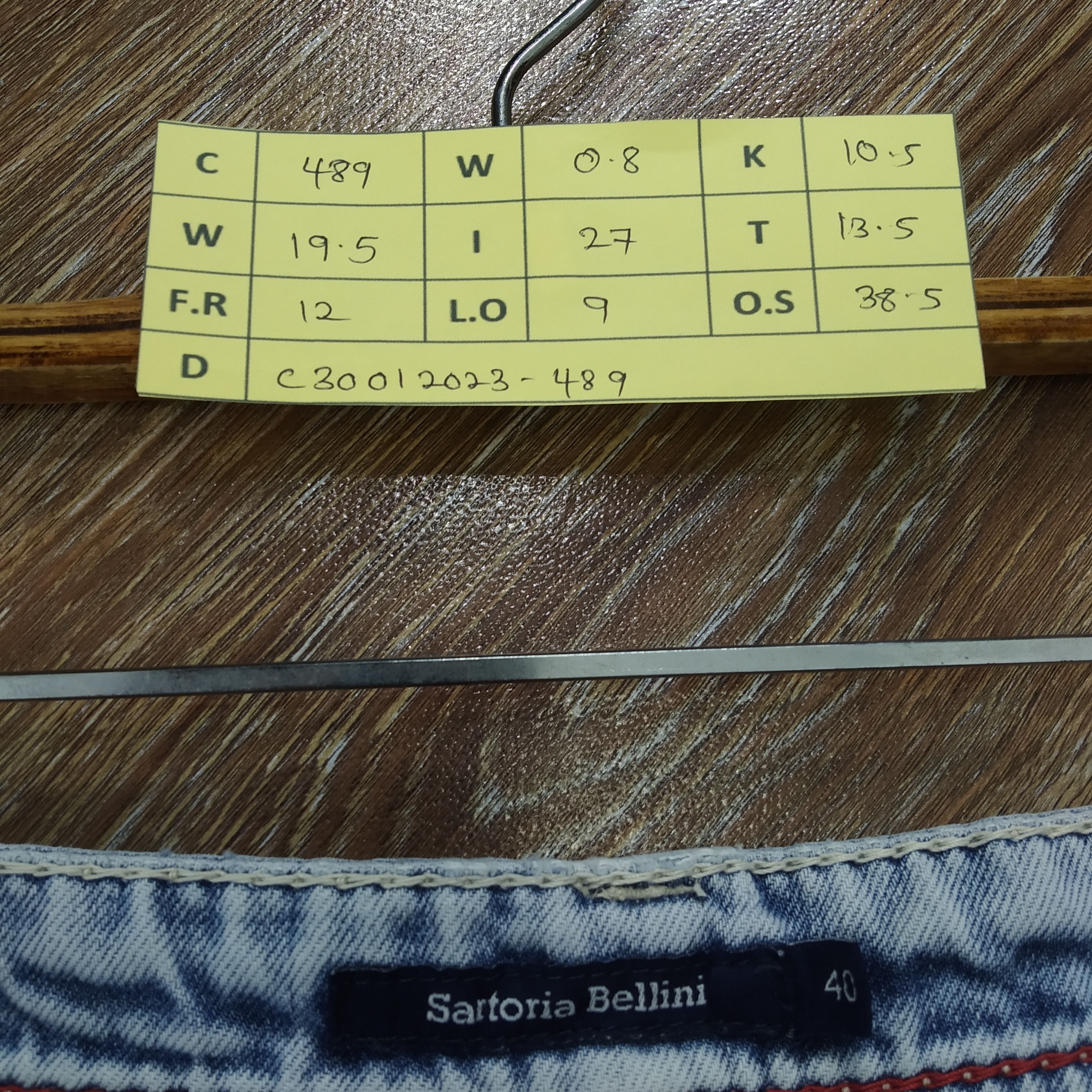 Vintage Vintage Sartoria Bellini Jeans Baggy Stonewash Denim Jeans Size US 40 / EU 56 - 14 Thumbnail