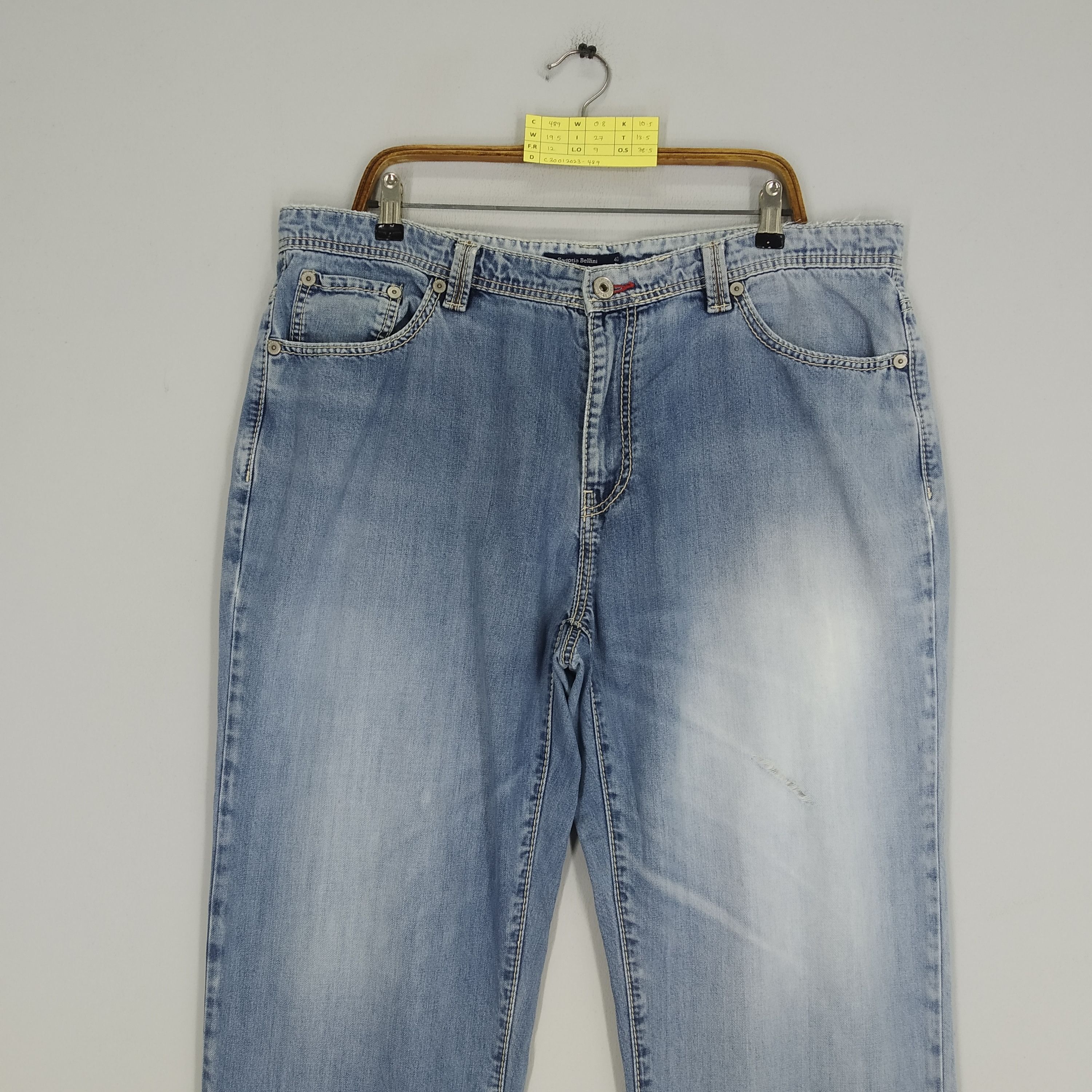 Vintage Vintage Sartoria Bellini Jeans Baggy Stonewash Denim Jeans Size US 40 / EU 56 - 3 Thumbnail