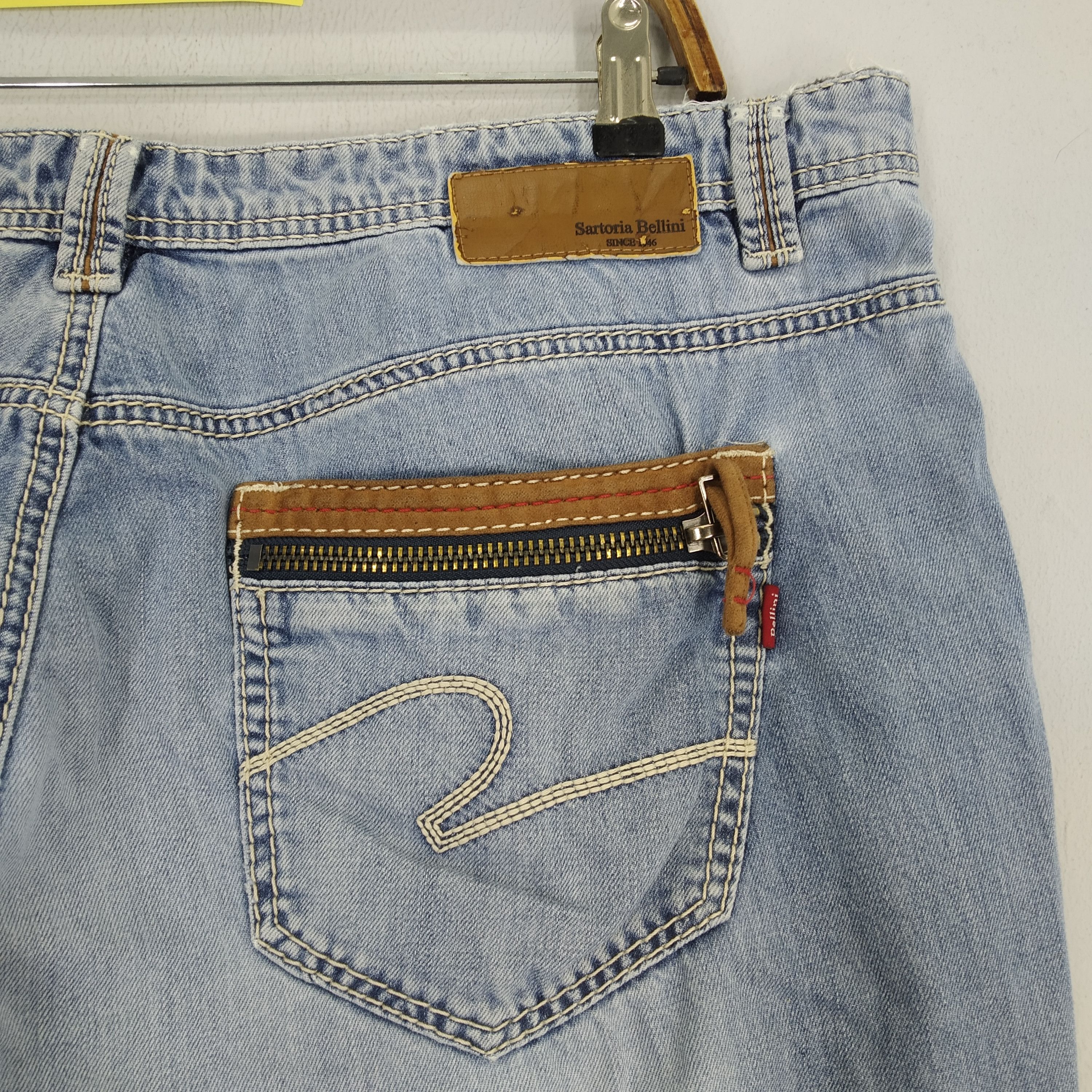 Vintage Vintage Sartoria Bellini Jeans Baggy Stonewash Denim Jeans Size US 40 / EU 56 - 9 Thumbnail