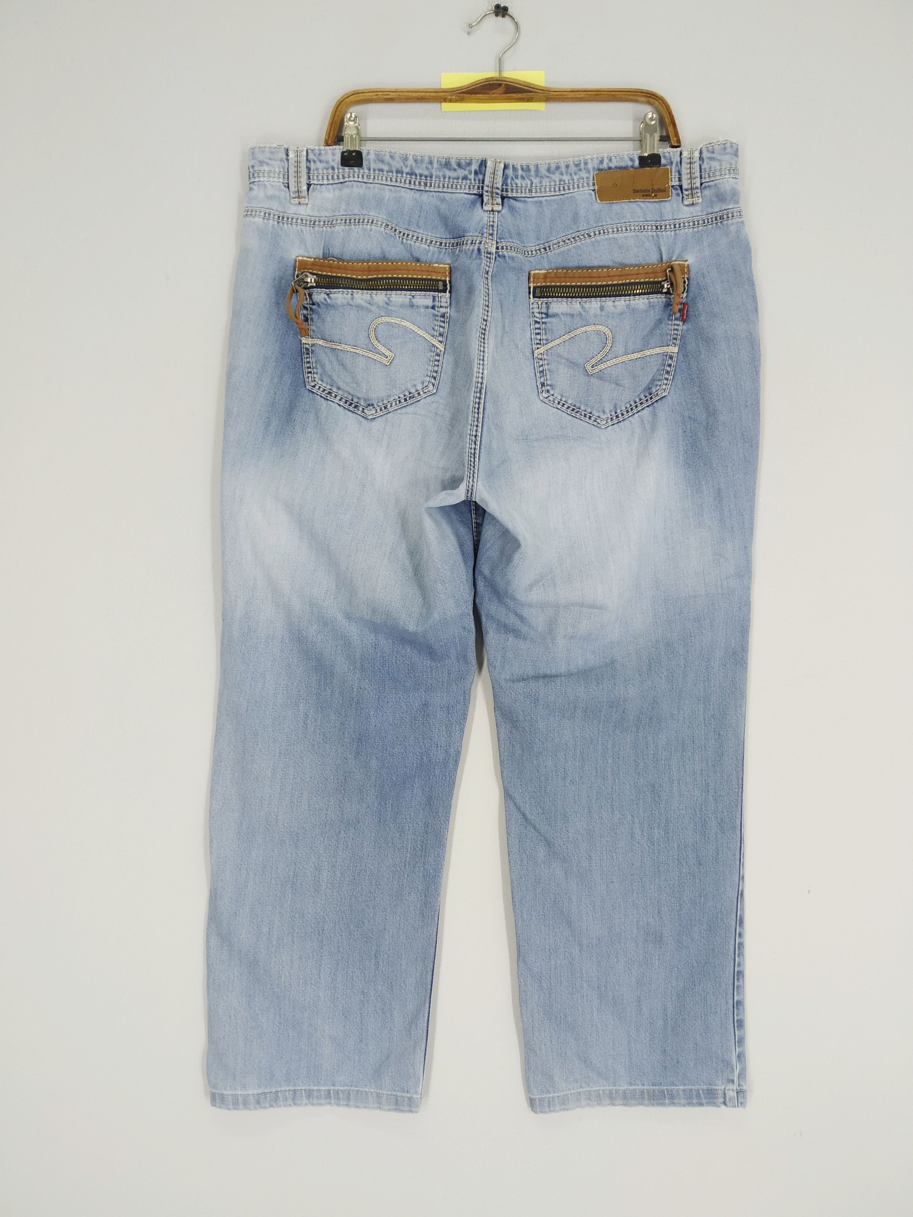 Vintage Vintage Sartoria Bellini Jeans Baggy Stonewash Denim Jeans Size US 40 / EU 56 - 2 Thumbnail