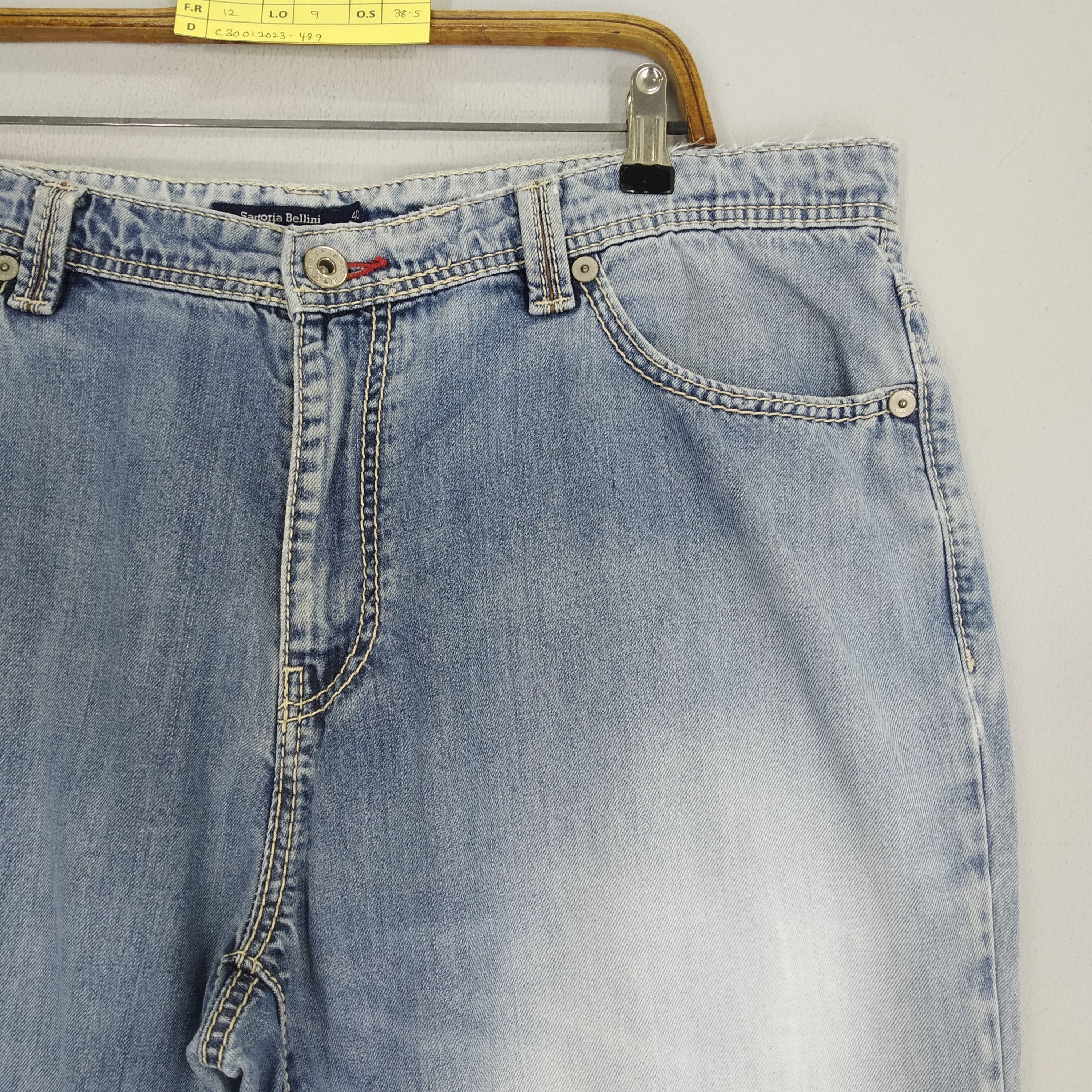 Vintage Vintage Sartoria Bellini Jeans Baggy Stonewash Denim Jeans Size US 40 / EU 56 - 5 Thumbnail