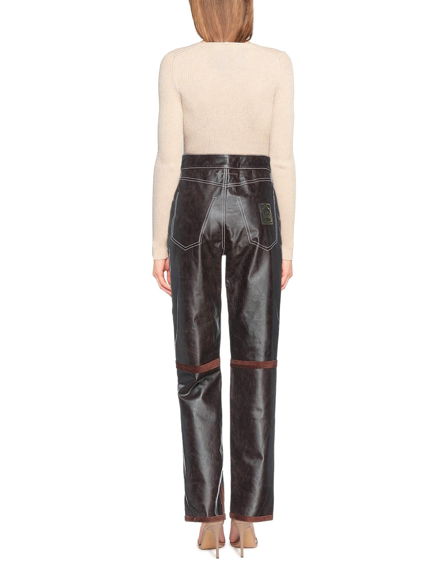 Maison Margiela leather pants Size US 30 / EU 46 - 7 Thumbnail