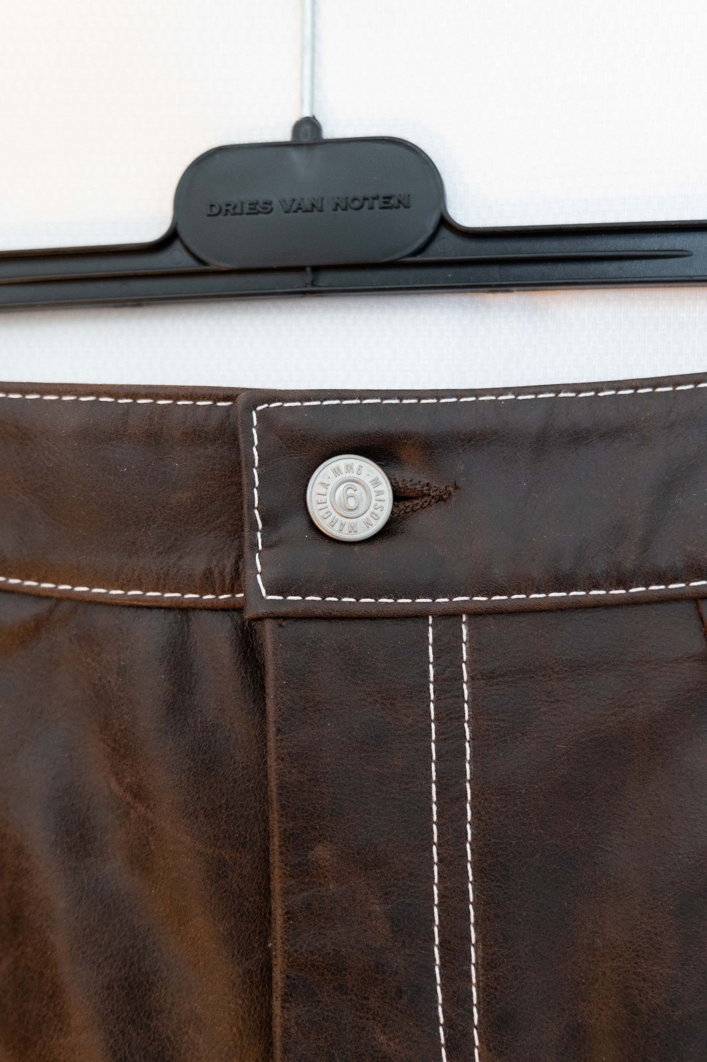 Maison Margiela leather pants Size US 30 / EU 46 - 5 Thumbnail