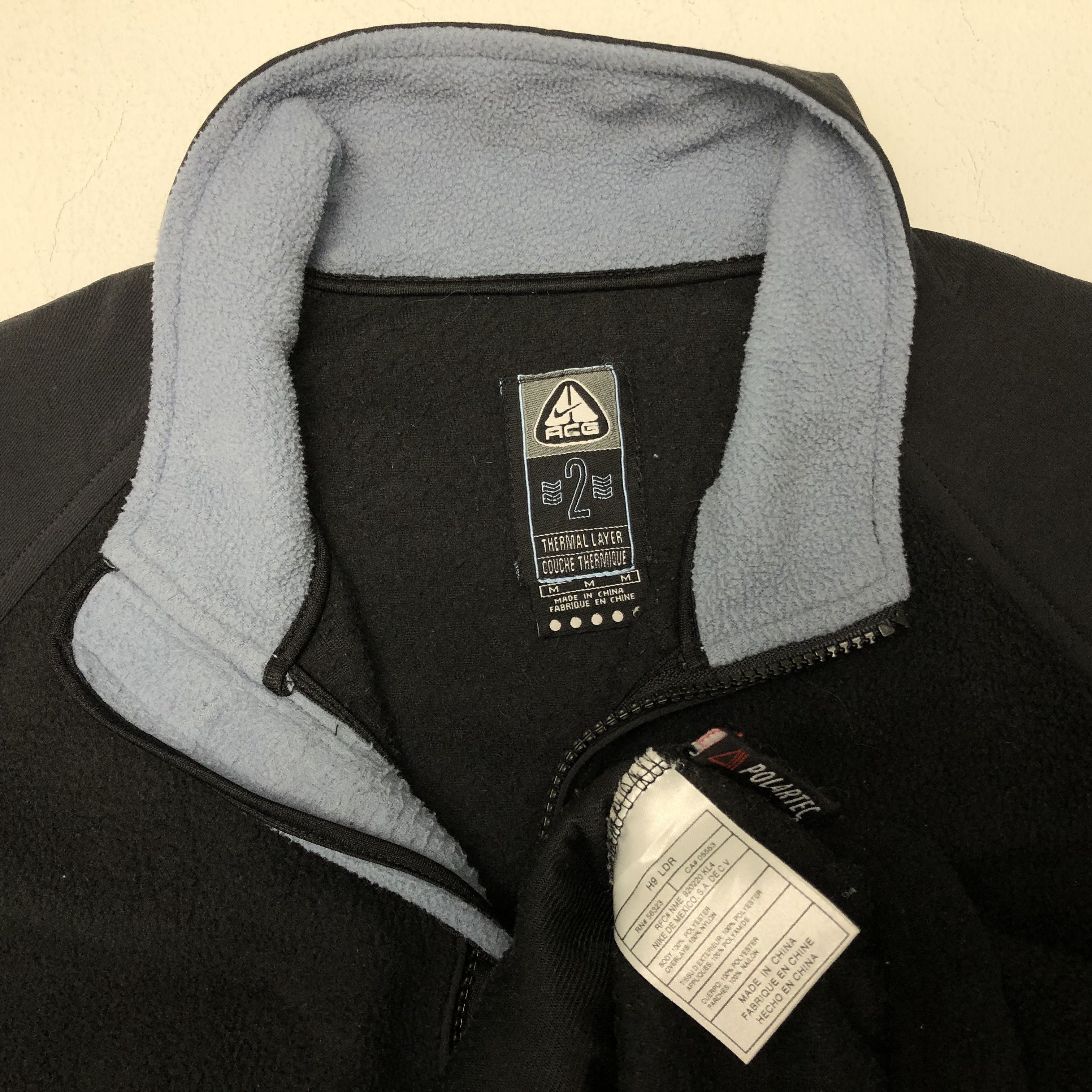 Nike ACG × Vintage Vintage Nike ACG Fleece Zipper Jacket Size US M / EU 48-50 / 2 - 4 Thumbnail