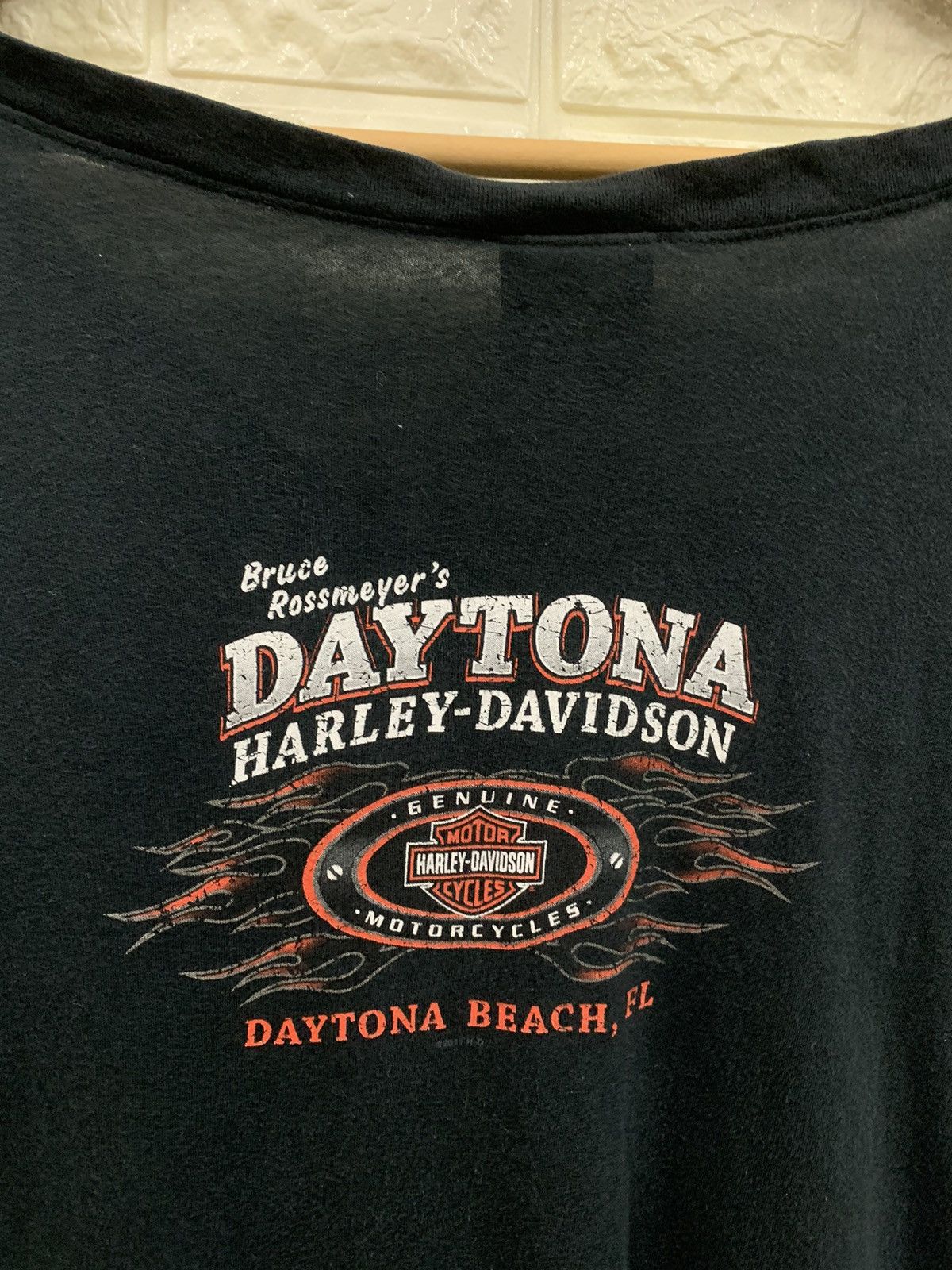 Harley Davidson × Vintage Vintage Harley Davidson Women’s Tee Size L / US 10 / IT 46 - 4 Thumbnail